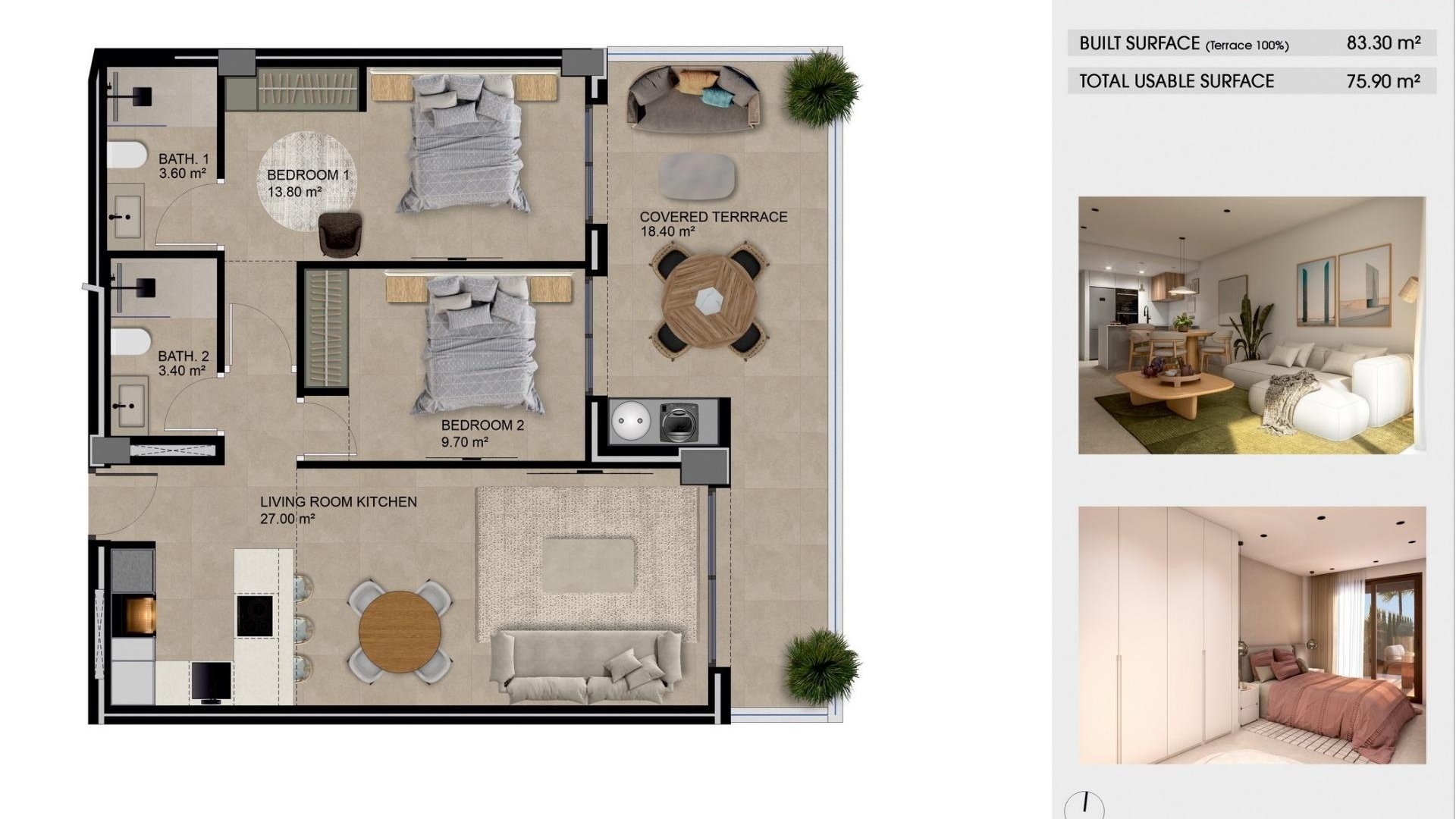 Neubau - Wohnung - Guardamar del Segura - Puerto