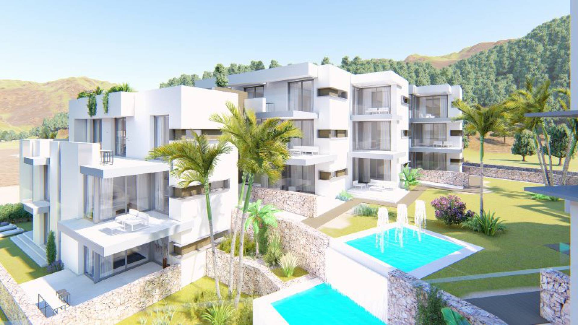 Neubau - Wohnung - La Manga Club - Las Orquideas