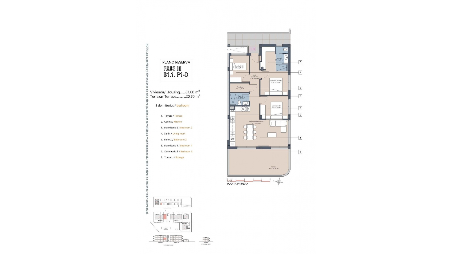 Neubau - Wohnung - Los Alcazares - La Serena Golf