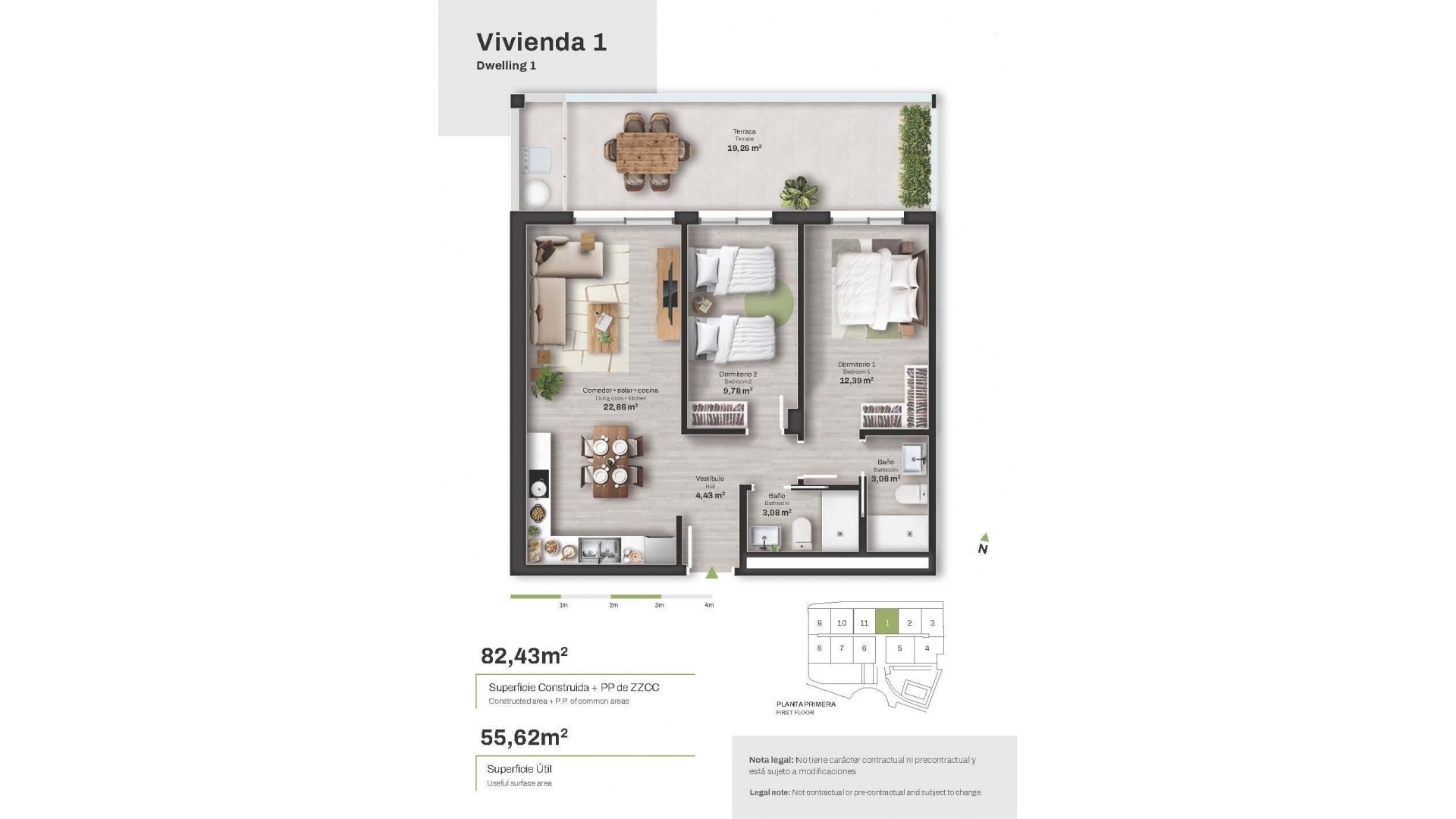 Neubau - Wohnung - Mojacar - Descargador