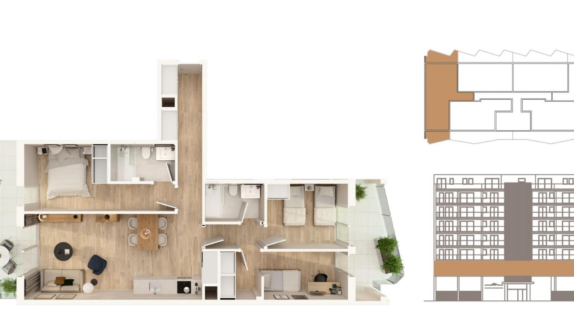 Neubau - Wohnung - Moncofa - Playa de Moncofa