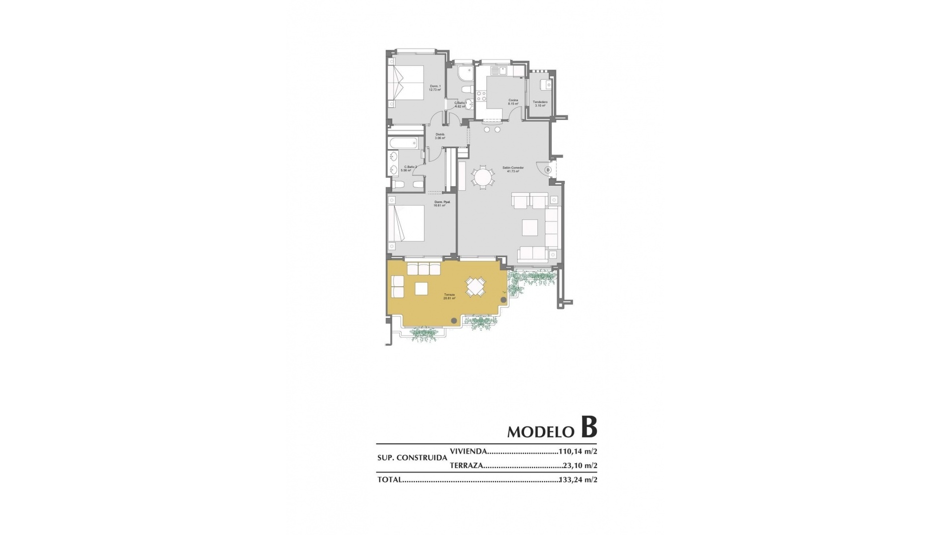 Neubau - Wohnung - Orihuela Costa - Lomas de Campoamor