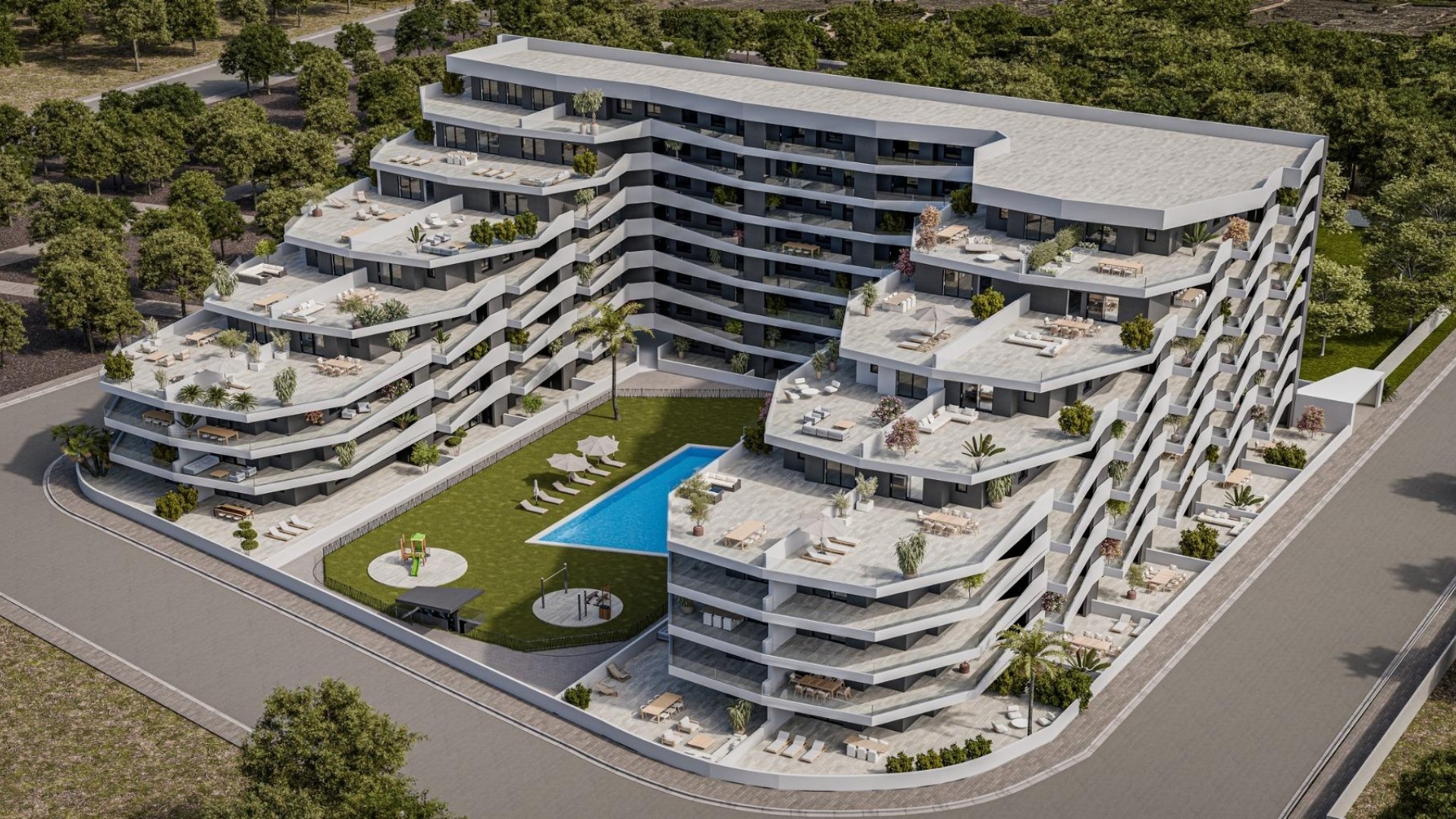 Neubau - Wohnung - San Miguel de Salinas - Pueblo