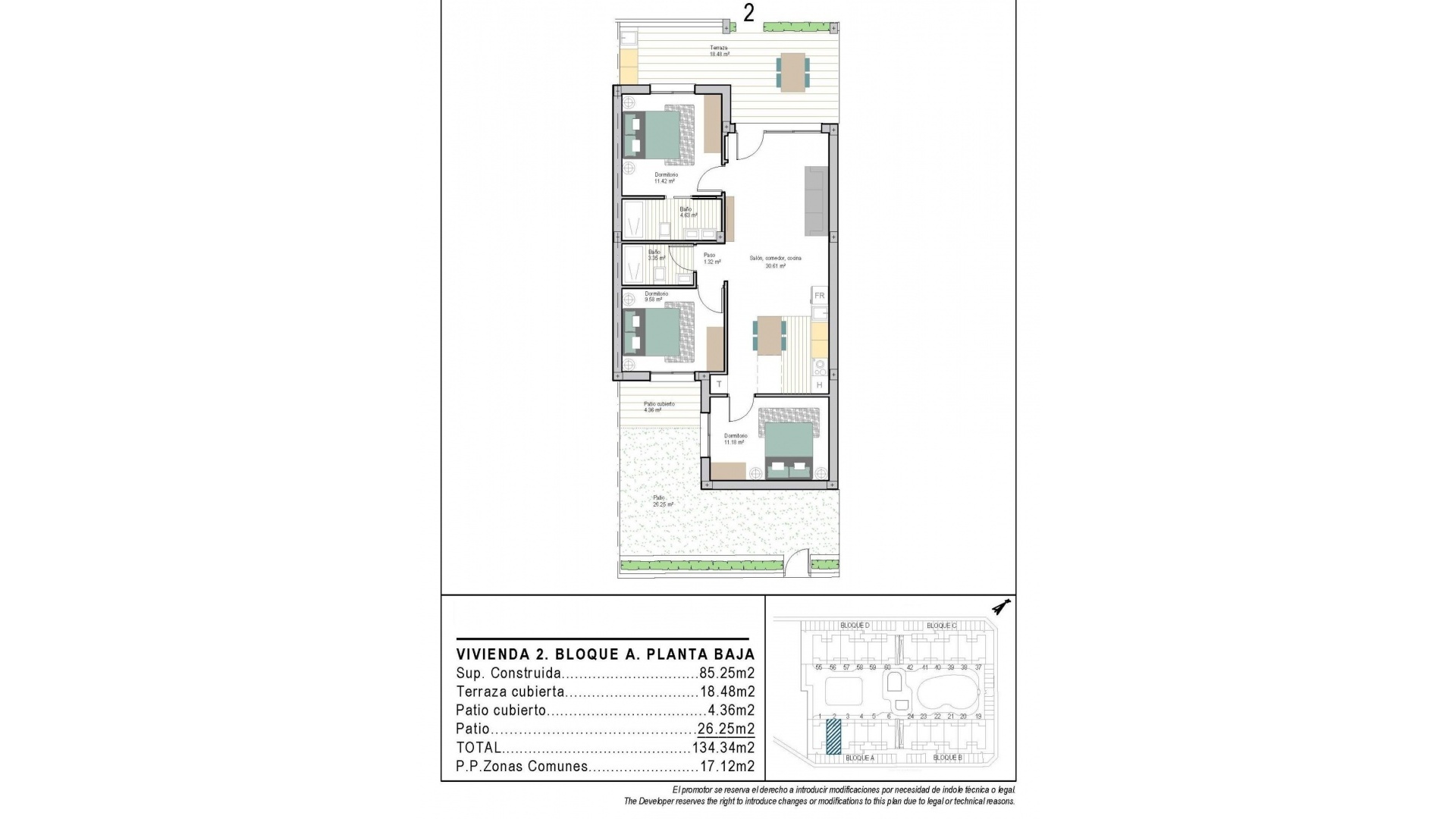 Neubau - Wohnung - Torre Pacheco - San Cayetano