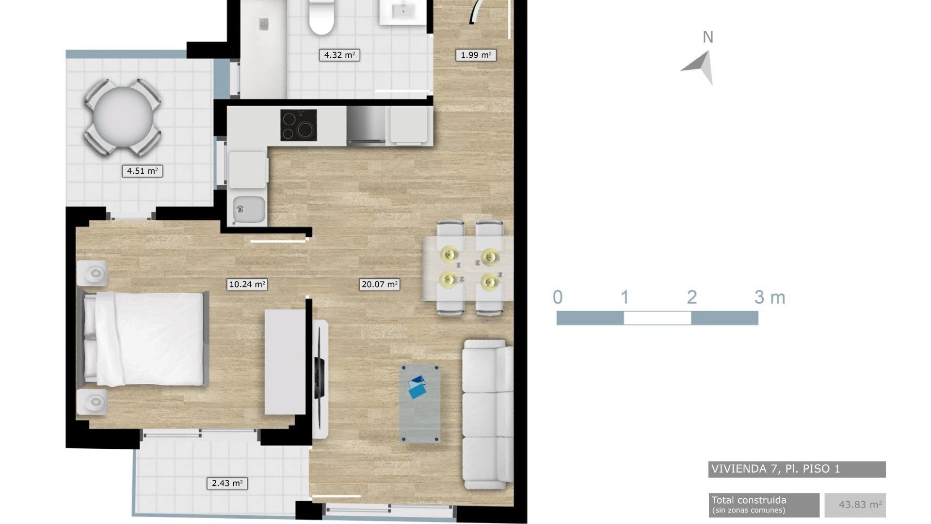 Neubau - Wohnung - Torrevieja - Centro