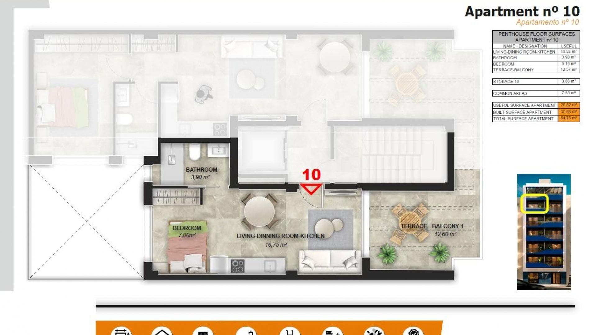 Neubau - Wohnung - Torrevieja - Playa del Acequión