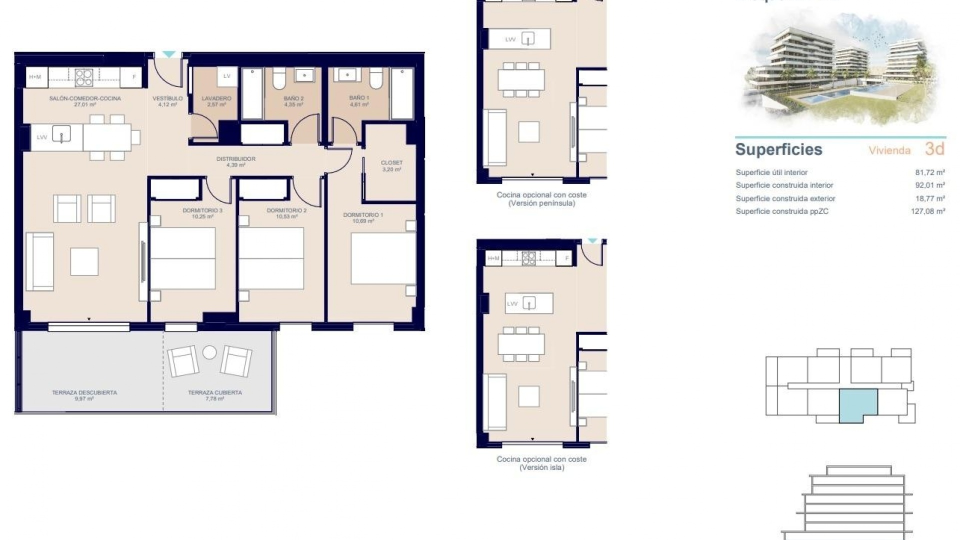 Neubau - Wohnung - Villajoyosa - Playa del Torres