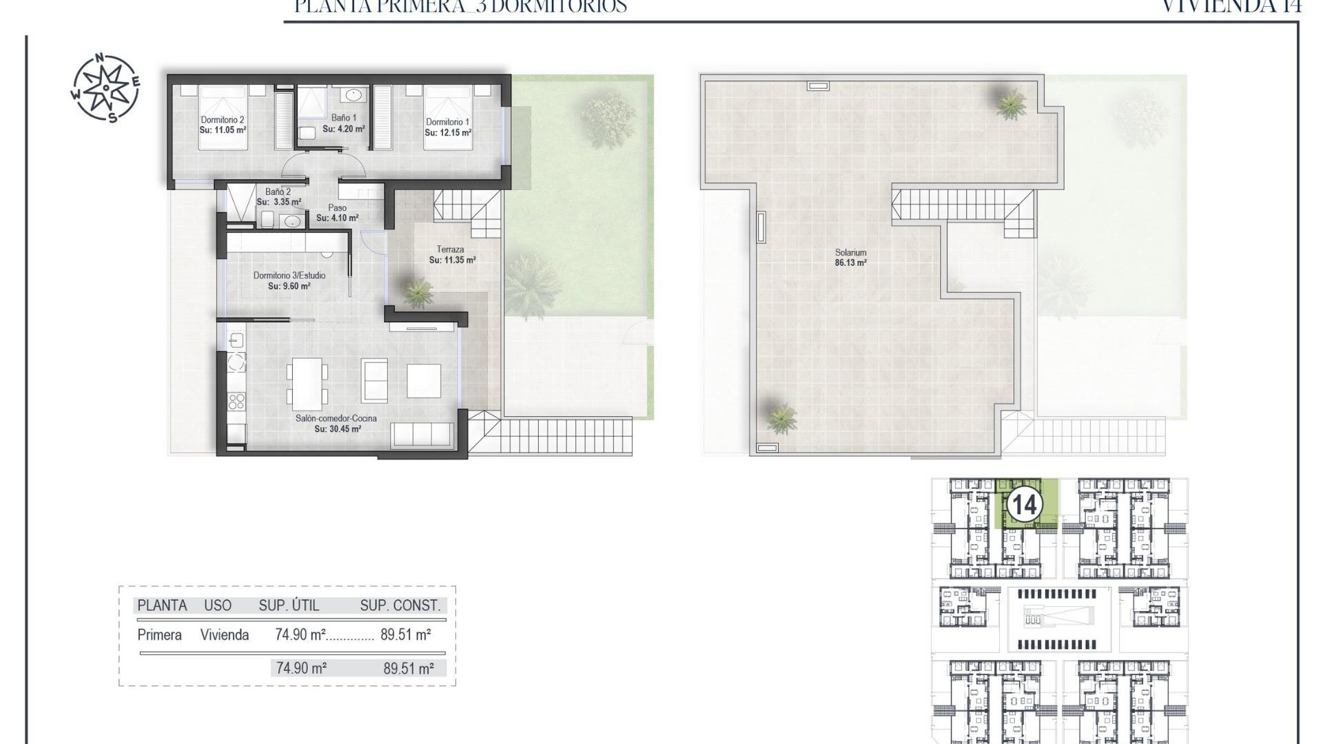 New Build - Apartment - Alhama De Murcia - Condado De Alhama