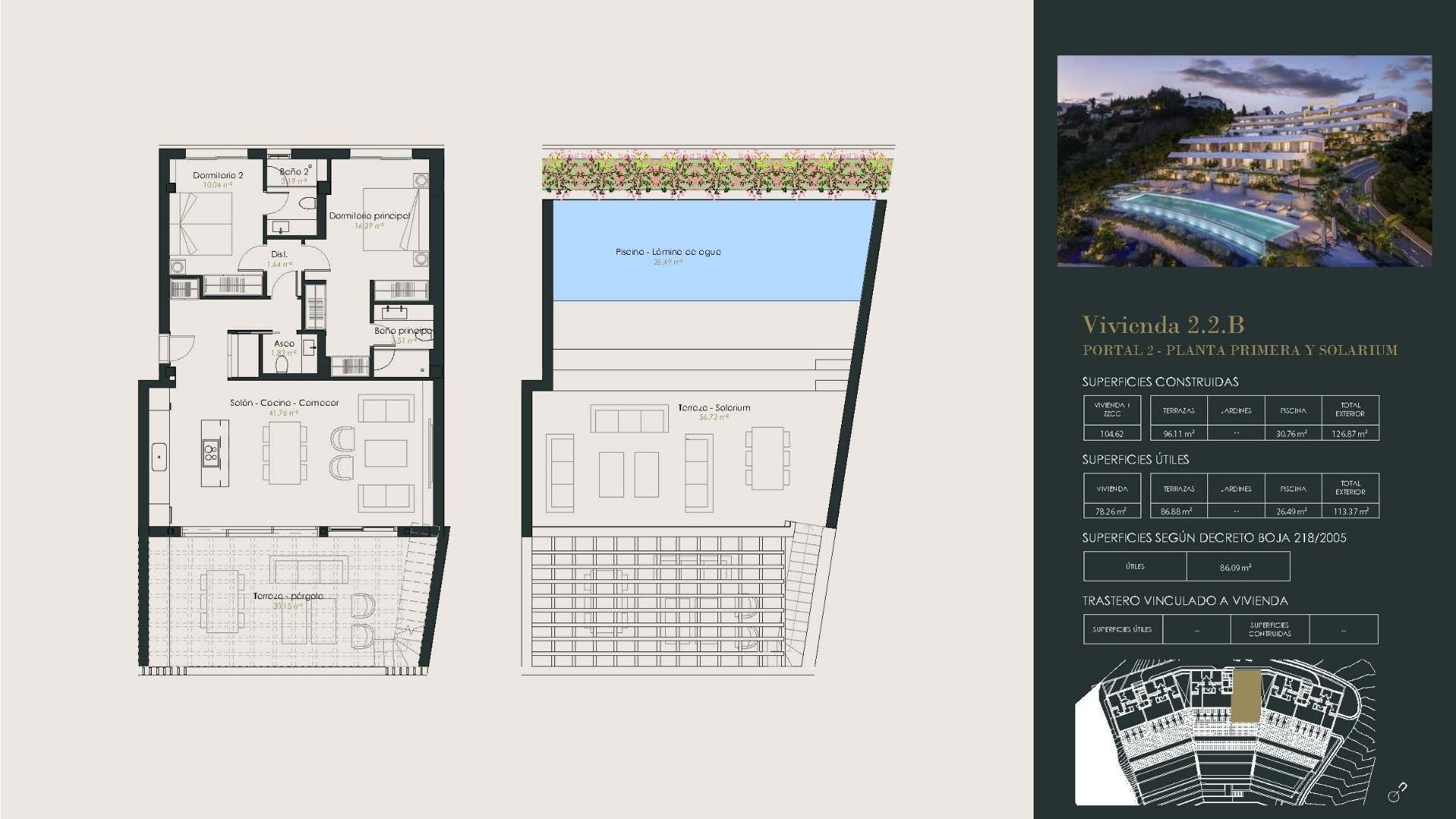 New Build - Apartment - Benahavís - Urb. Puerto del Almendro