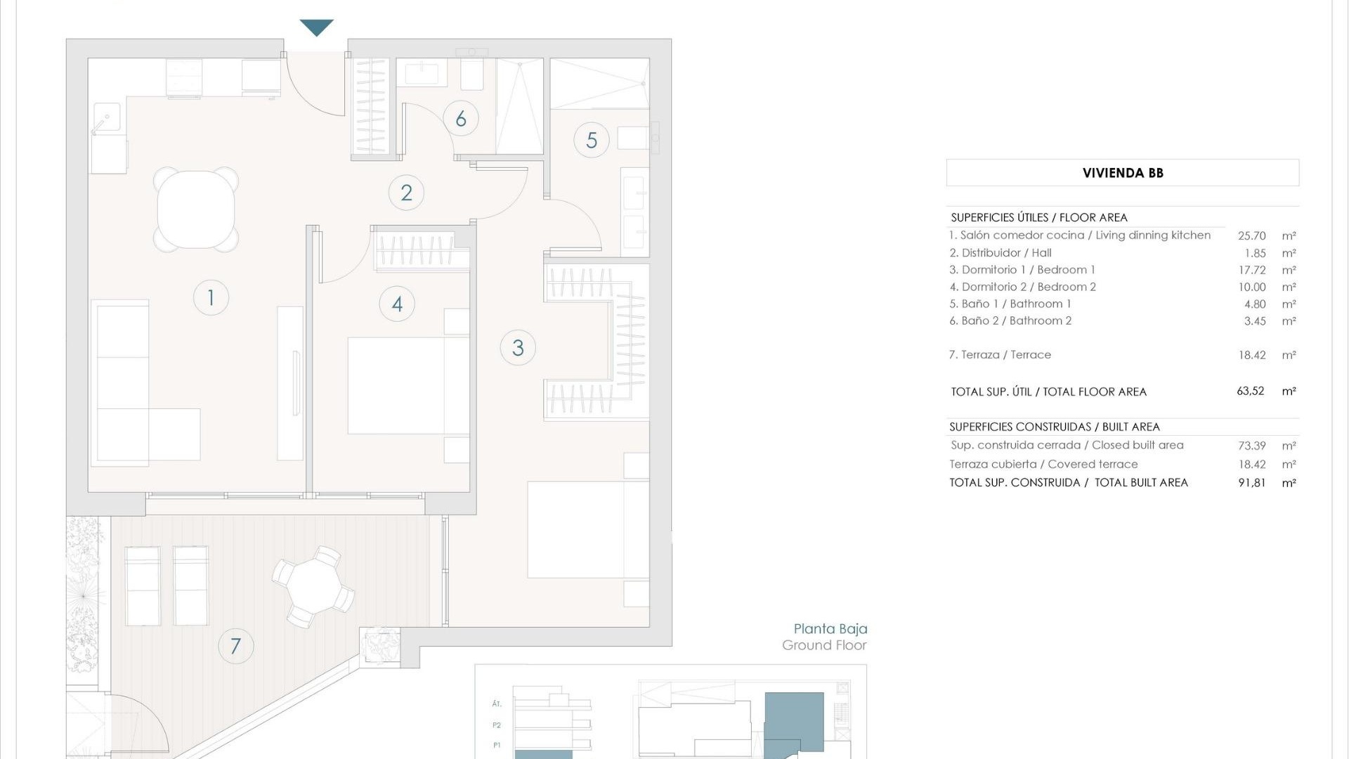 New Build - Apartment - Benijofar - Pueblo