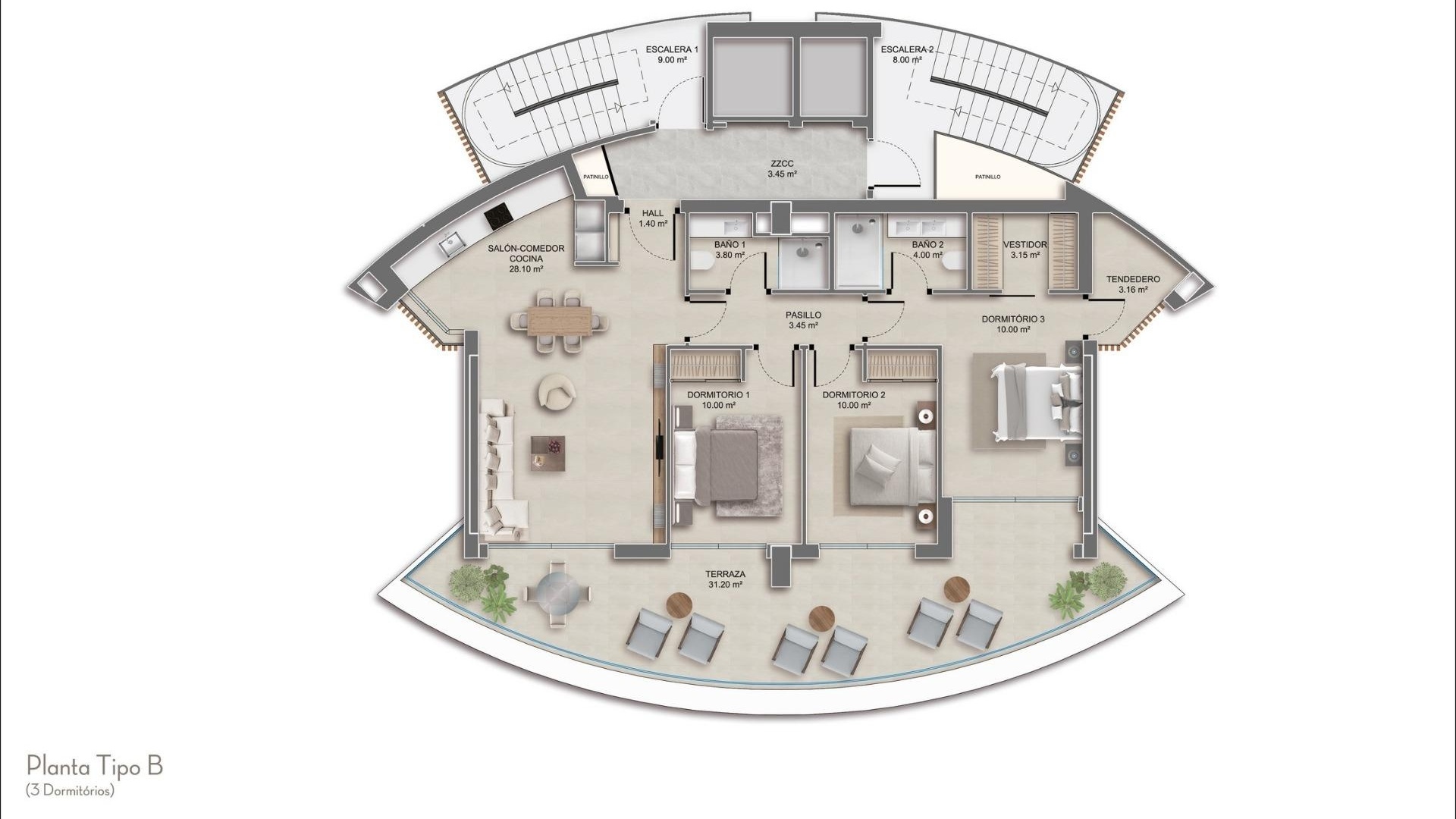 New Build - Apartment - Calpe - Playa Cantal Roig