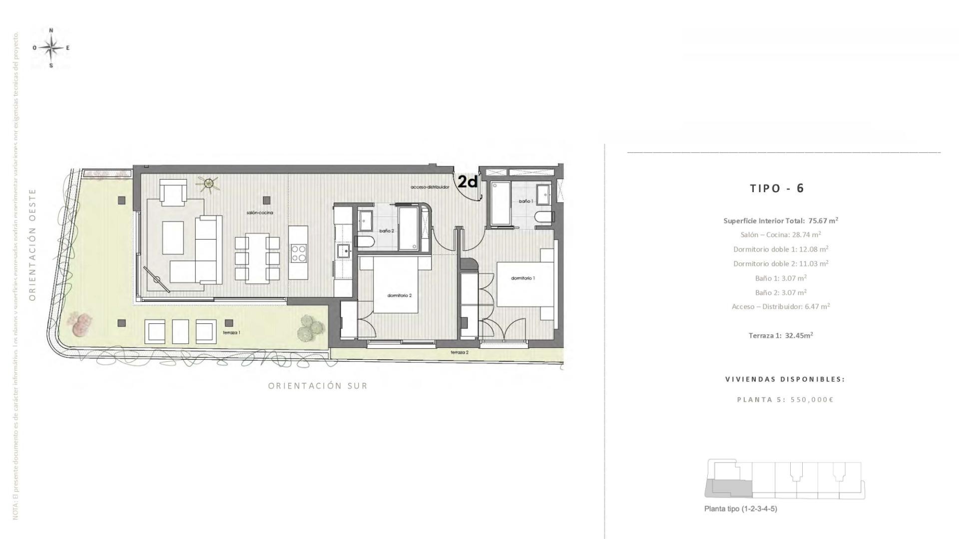 New Build - Apartment - Estepona - Parque Central