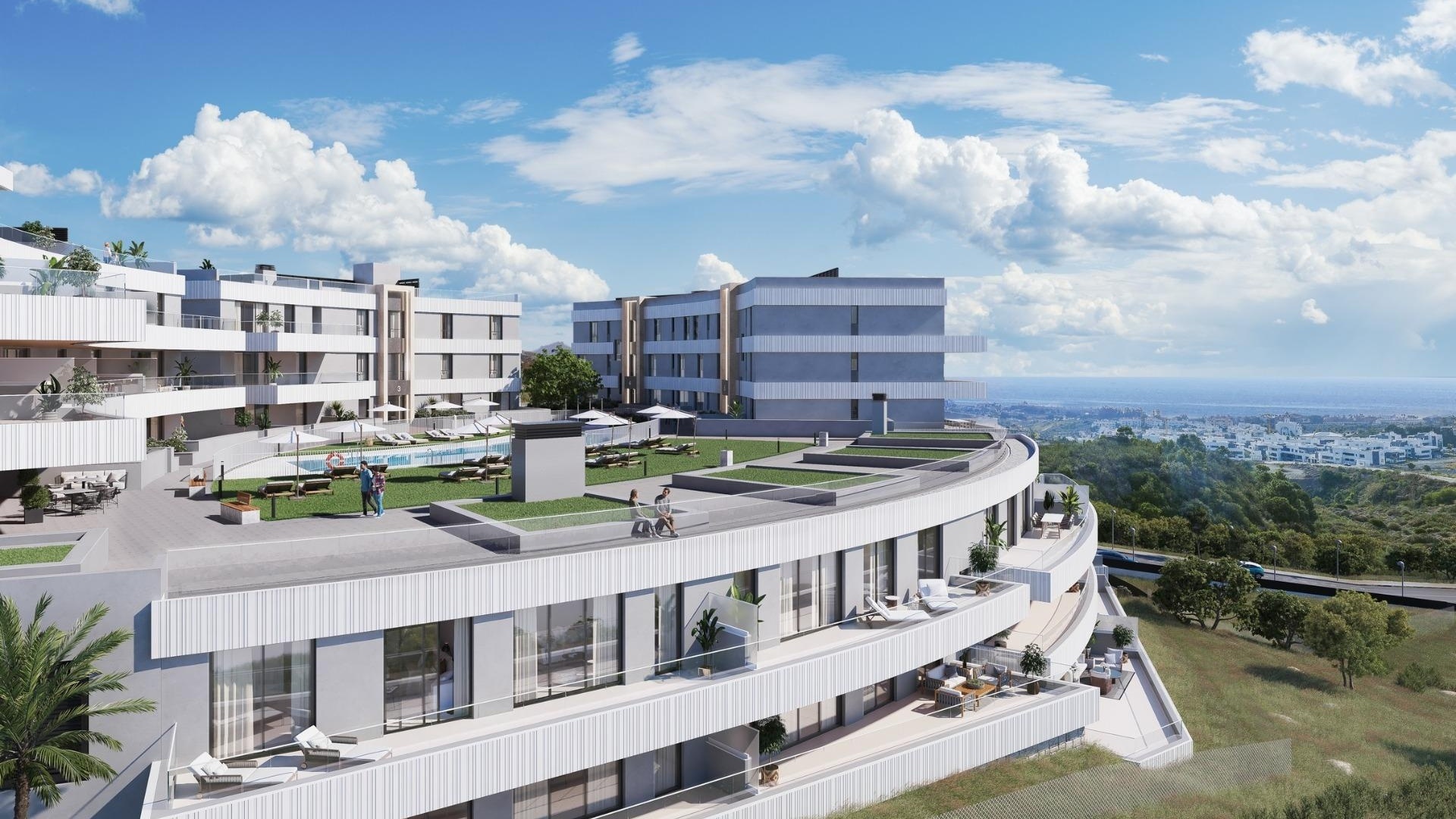 New Build - Apartment - Estepona - Parque Selwo