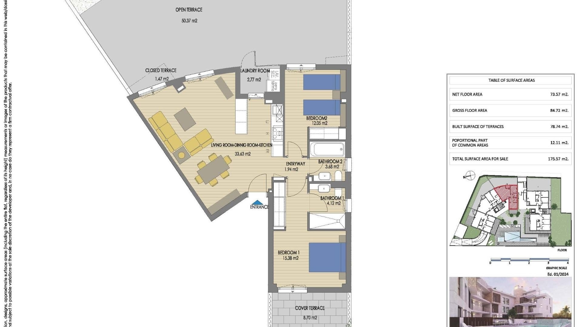 New Build - Apartment - Javea - Cala Blanca