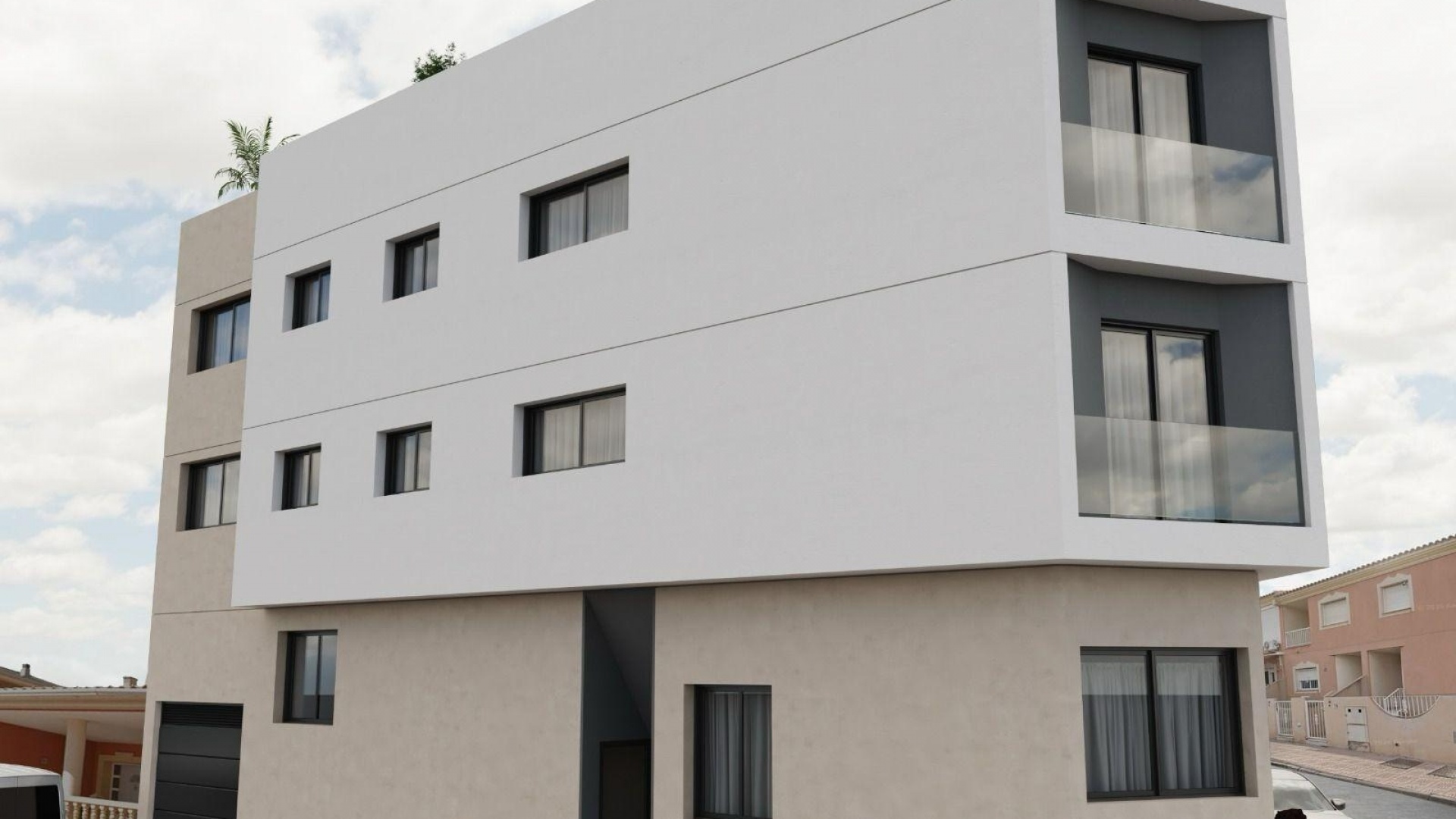 New Build - Apartment - Mazarron - pueblo