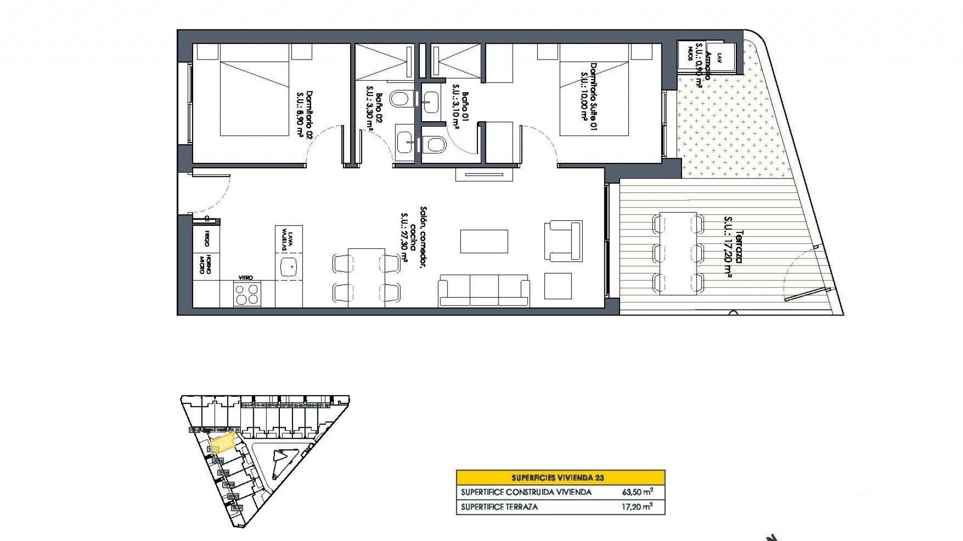 New Build - Apartment - San Fulgencio - Pueblo