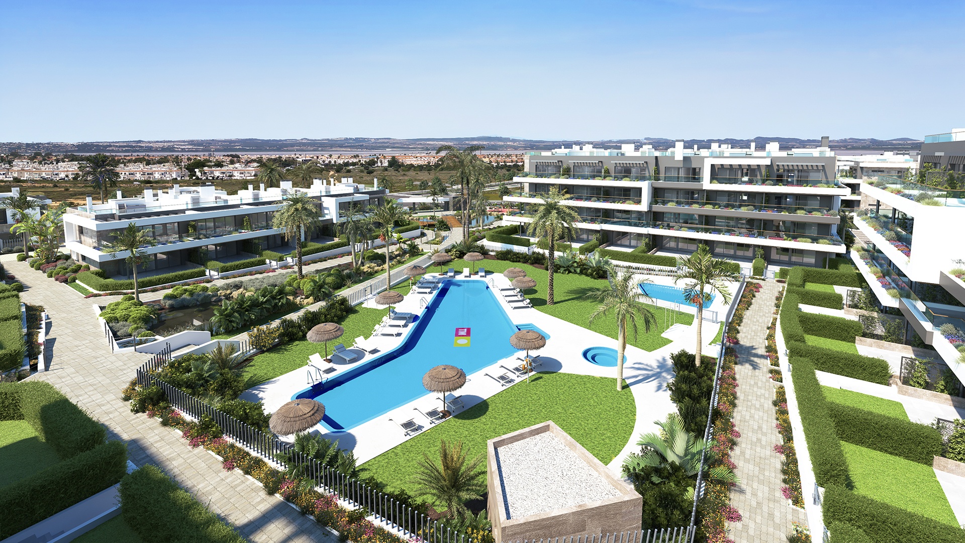 New Build - Apartment - Torrevieja - Lagoons Village Laguna Rosa