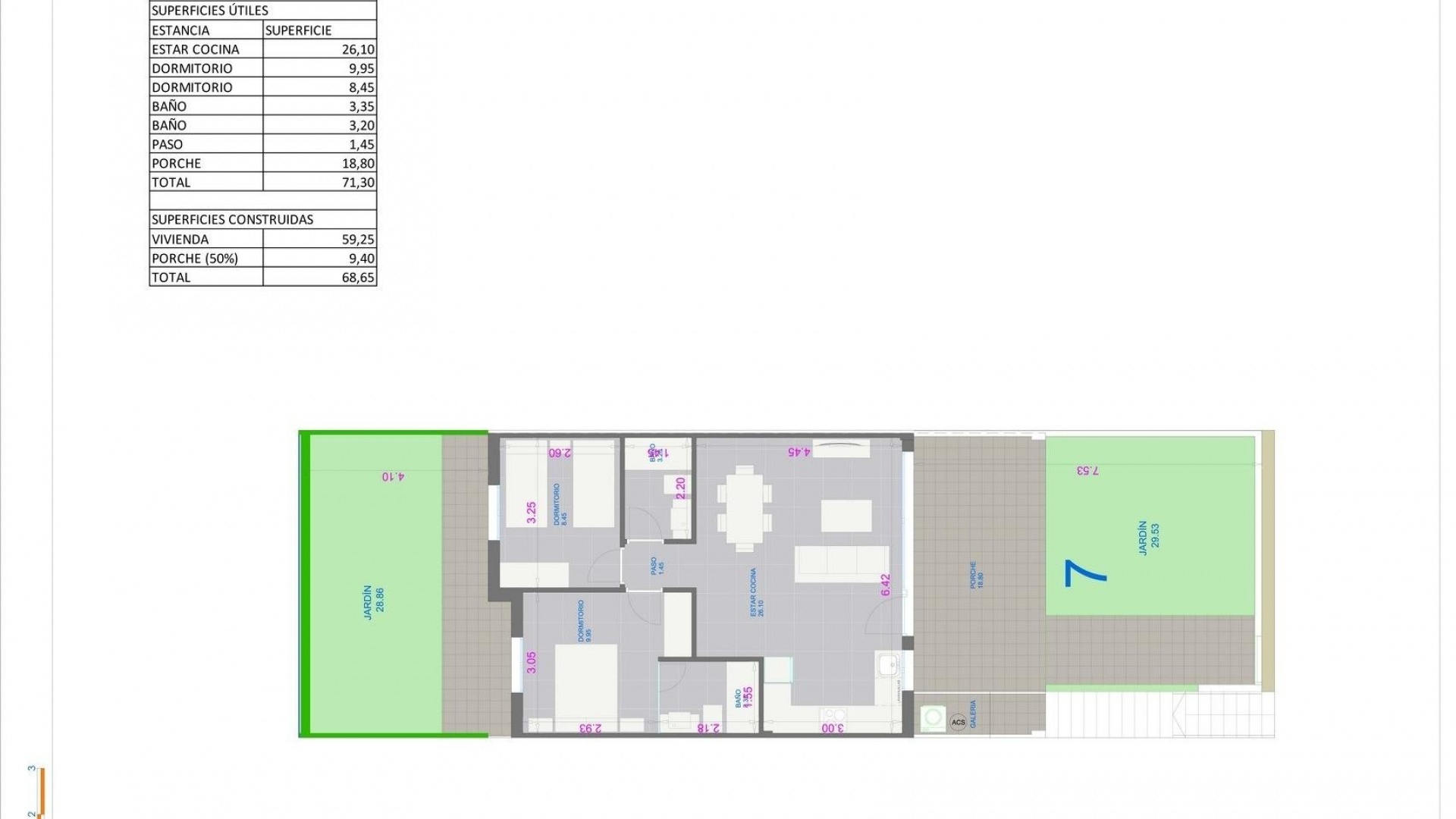 New Build - Bungalow - Pilar de la Horadada - pueblo