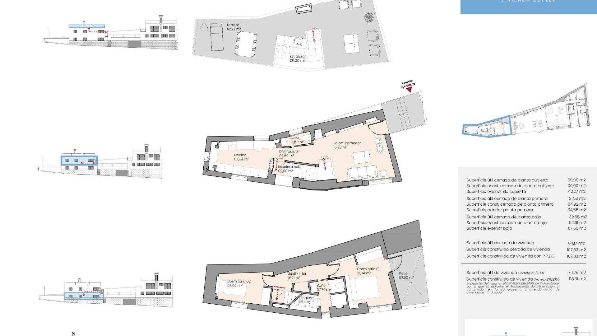 New Build - Townhouse - Málaga - Playa de la Malagueta