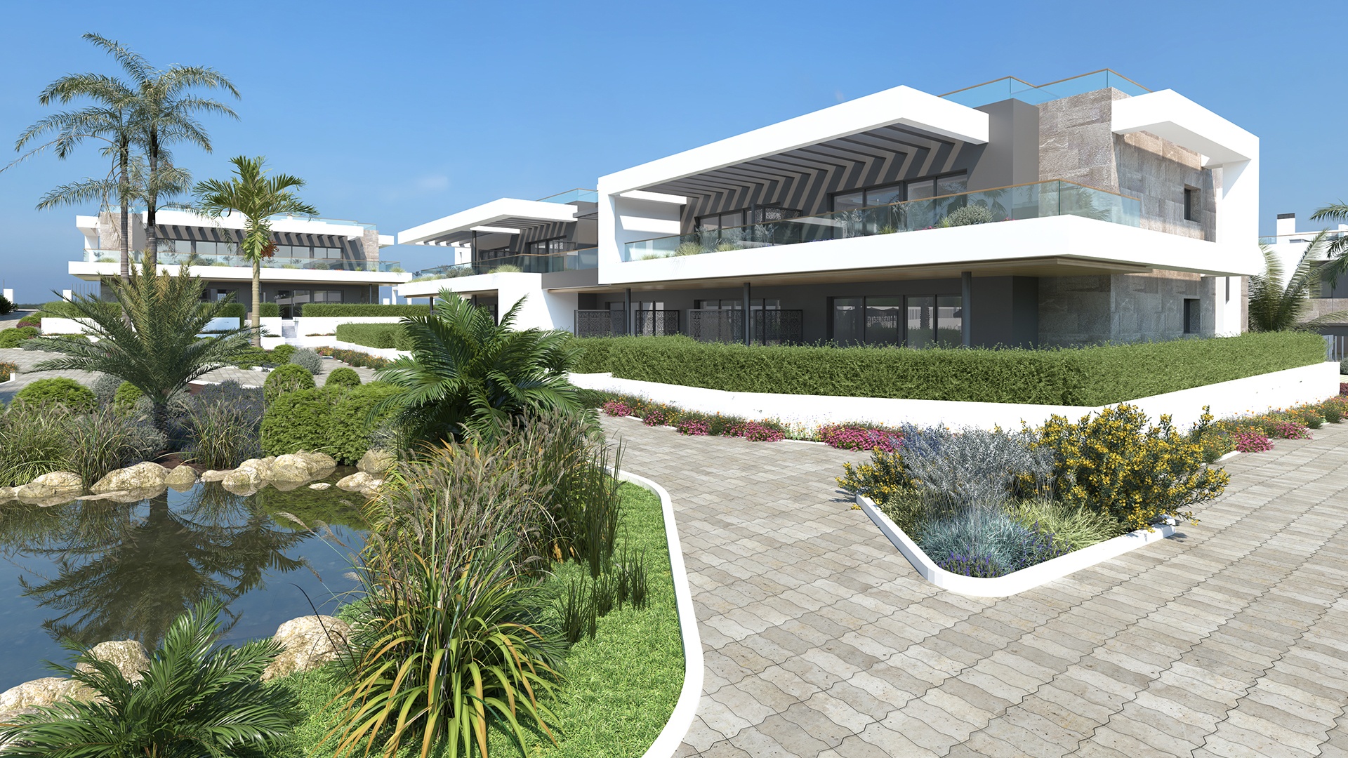 New Build - Townhouse - Torrevieja - Lagoons Village Laguna Rosa