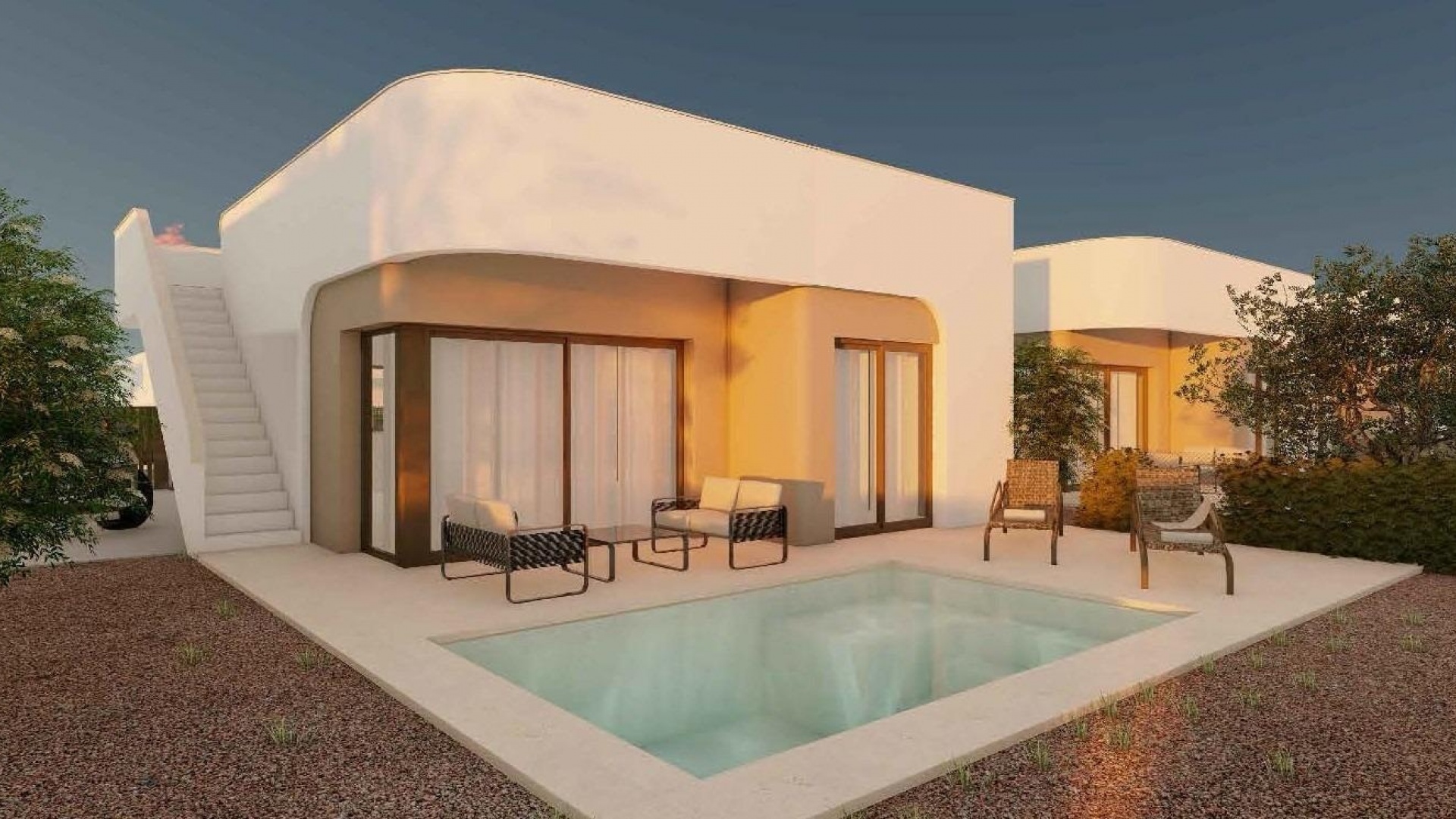 New Build - Villa - Fuente Álamo - Hacienda Del Álamo Golf