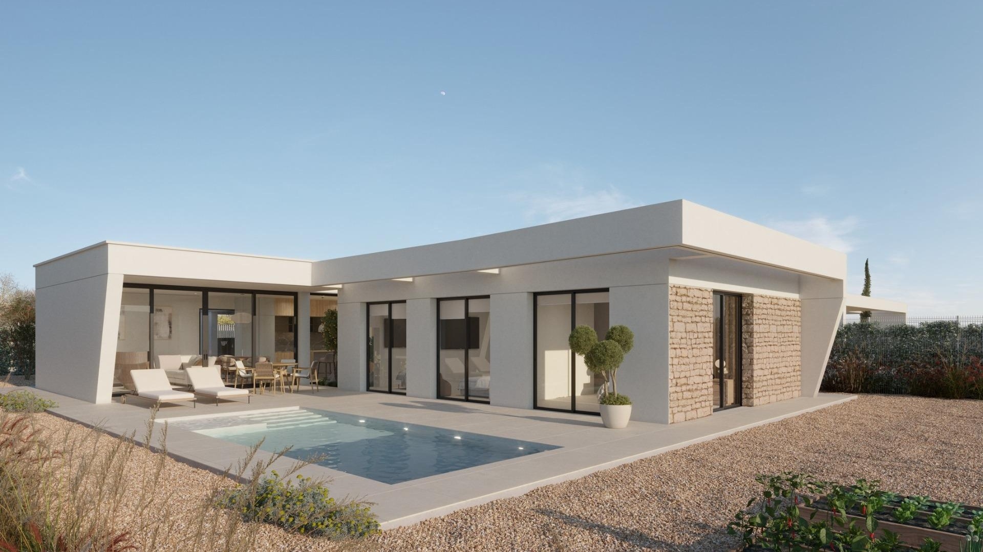New Build - Villa - Fuente Álamo - Hacienda del Alamo