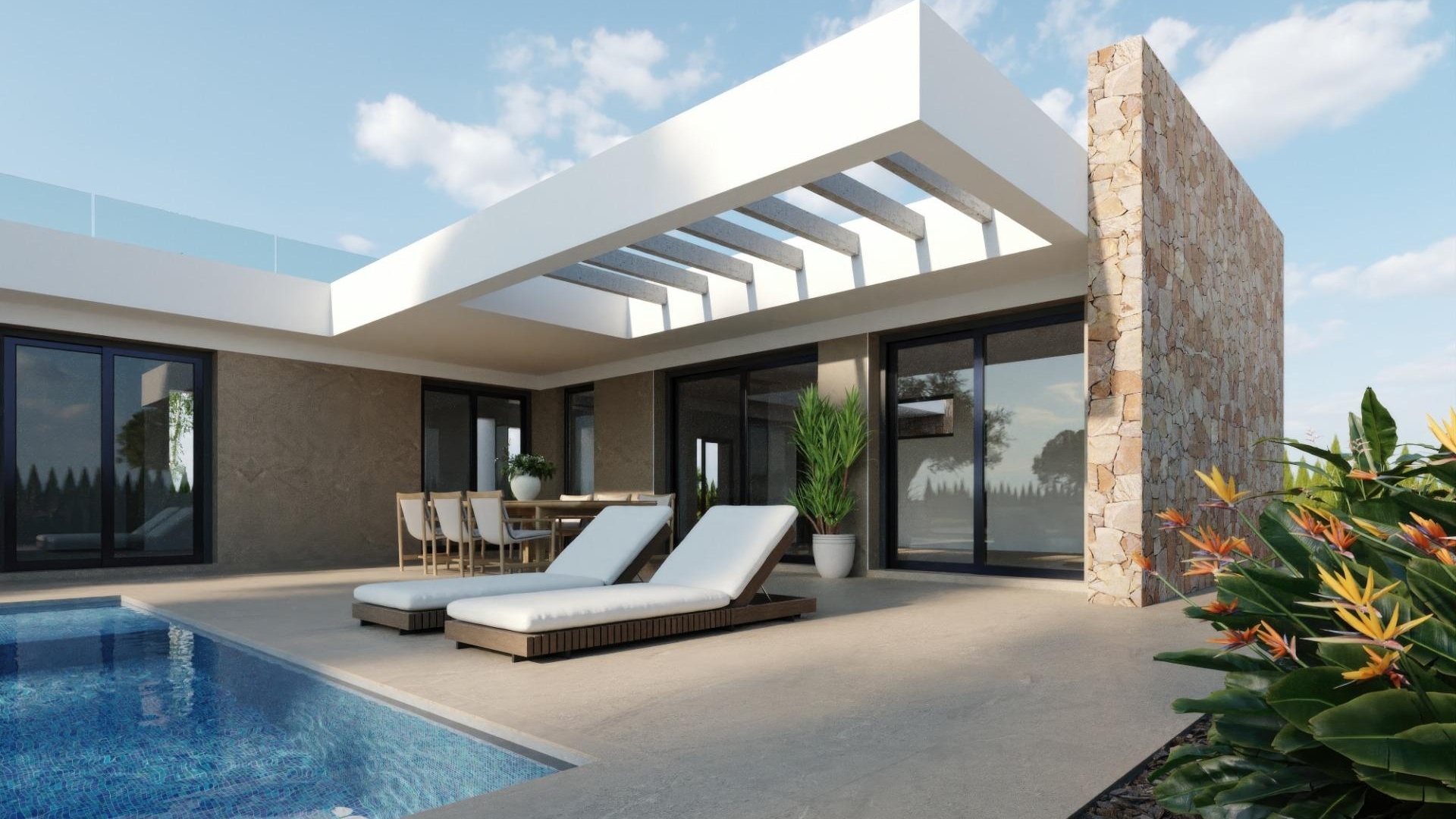 New Build - Villa - Fuente Álamo - Hacienda del Alamo