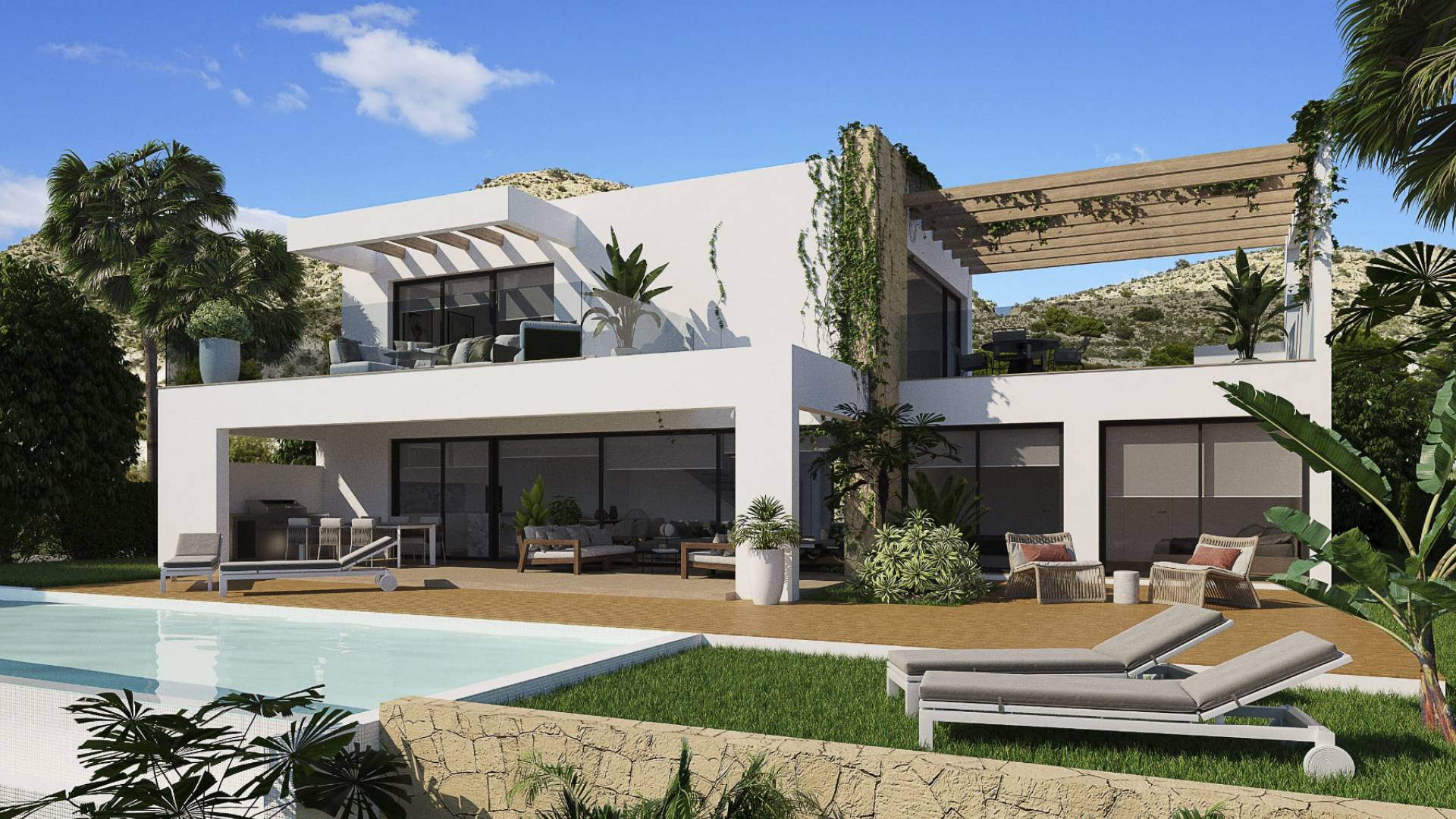 New Build - Villa - Monforte Del Cid - Font Del Llop