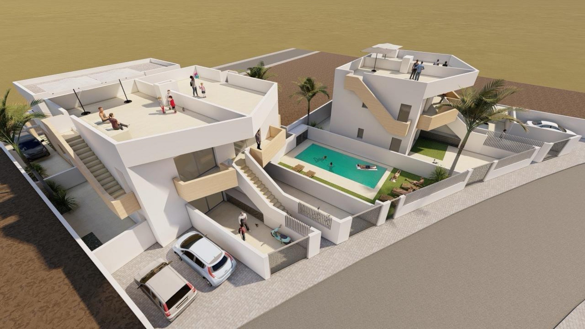 New Build - Villa - Puerto de Mazarron - Mar de Plata