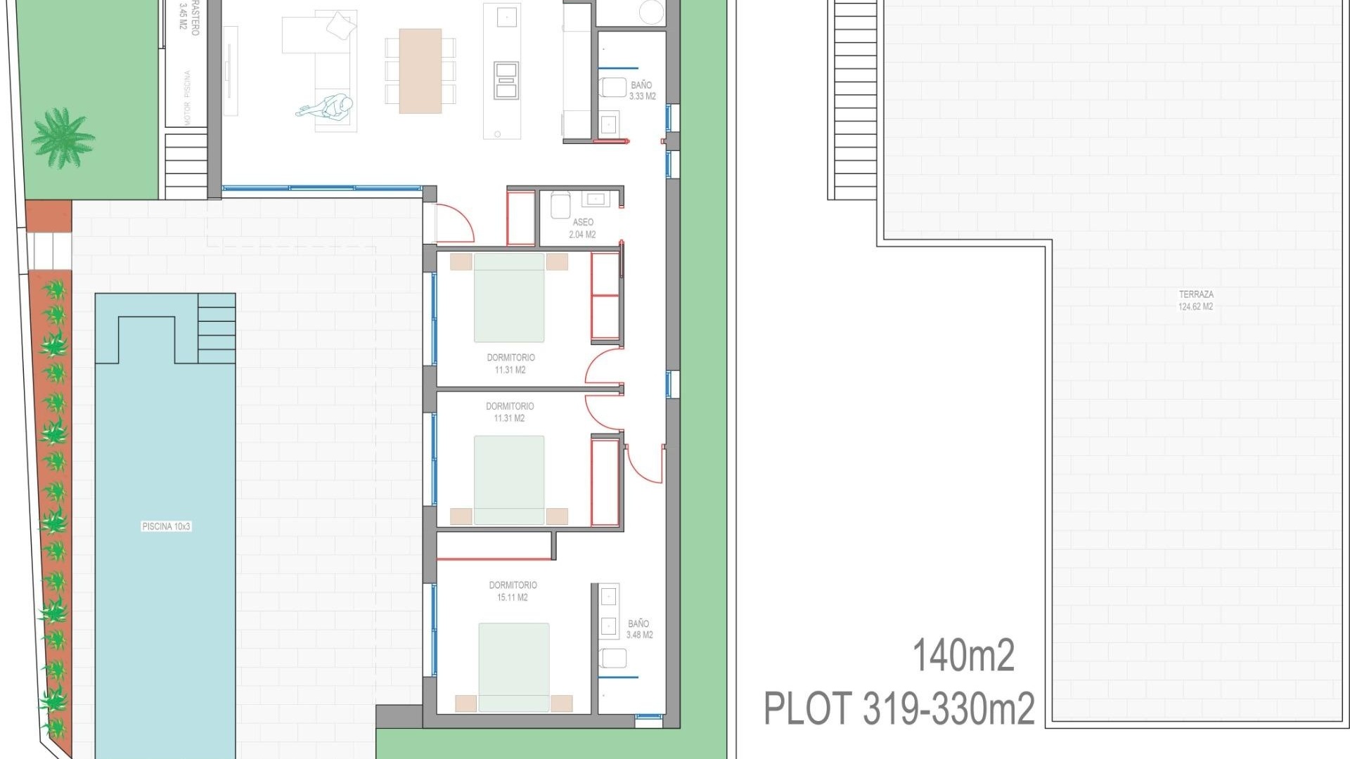 New Build - Villa - San Javier - Parque del doce