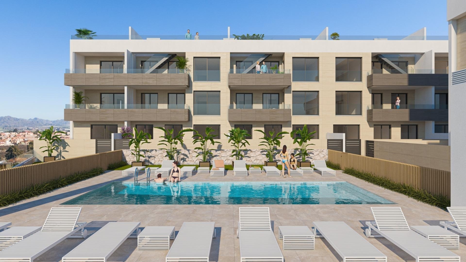 Nieuw gebouw - Appartement - Aguilas - Playa del Hornillo