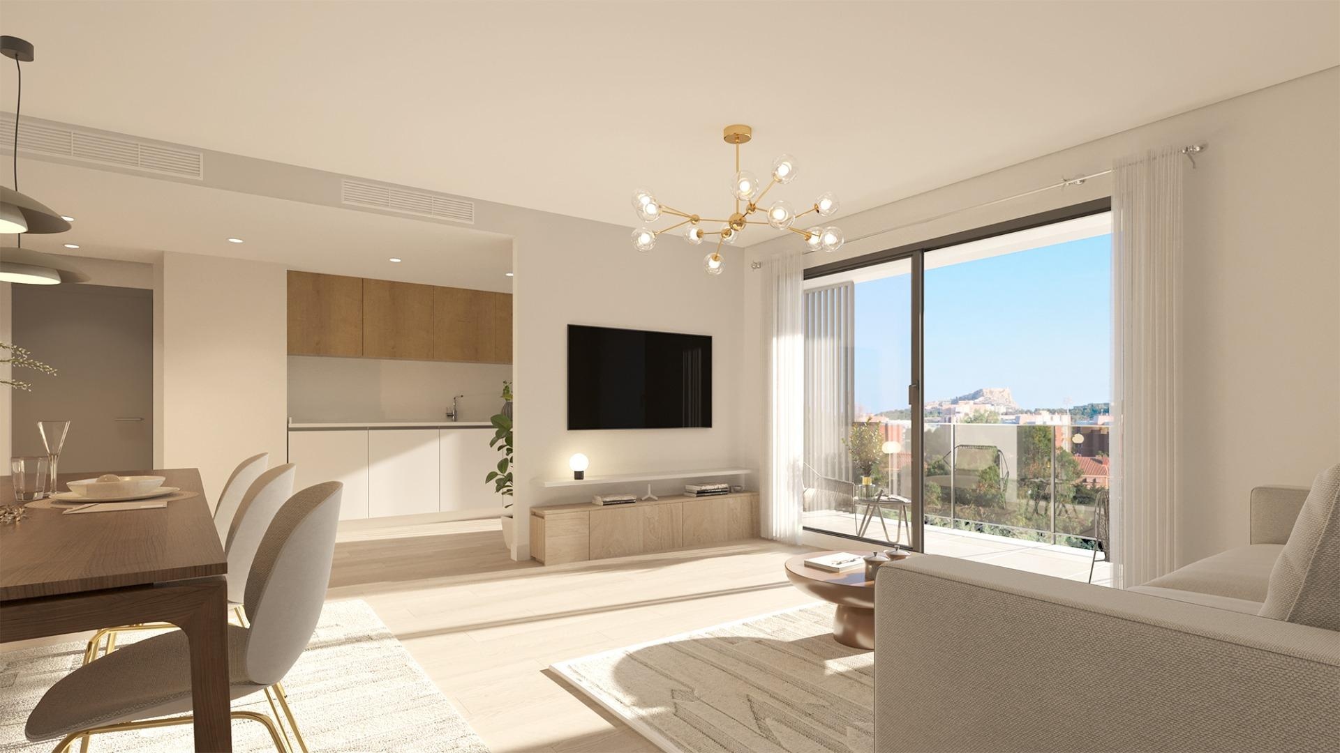 Nieuw gebouw - Appartement - Alicante - San Agustín-PAU 2