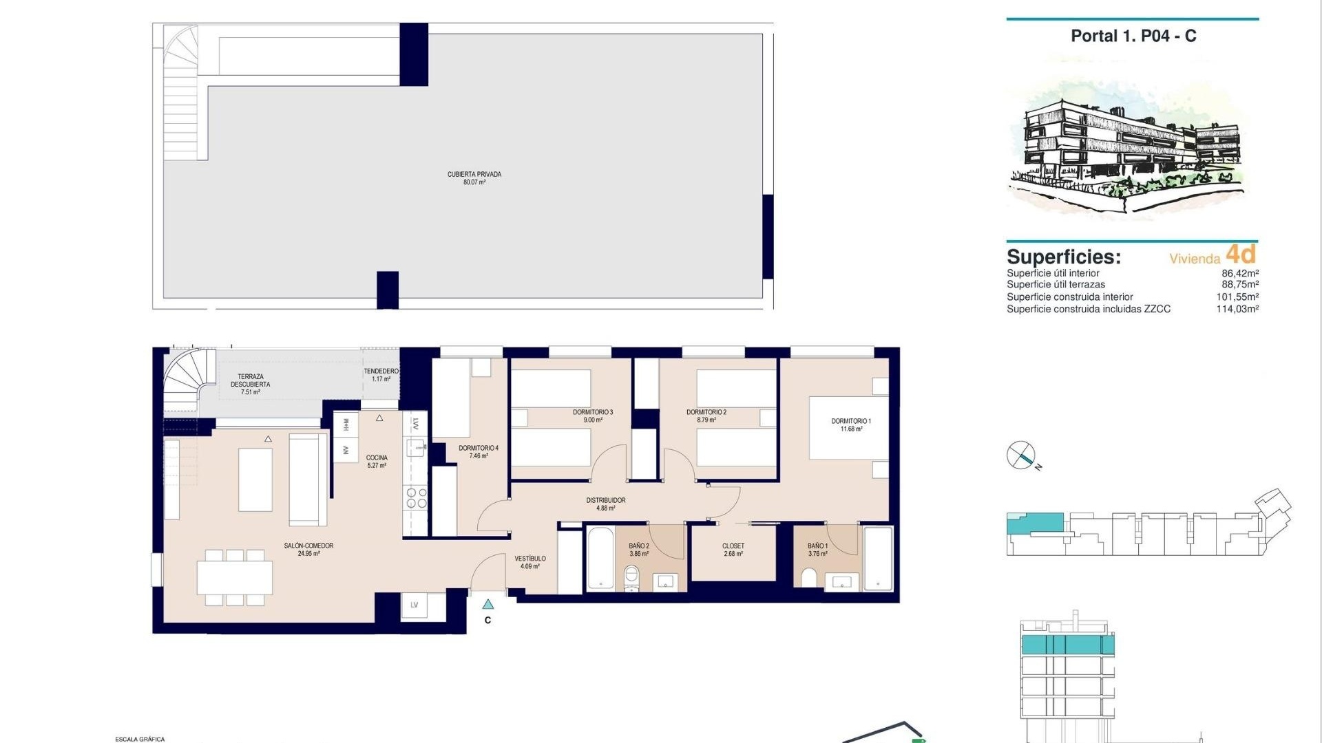 Nieuw gebouw - Appartement - Alicante - San Agustín-PAU 2
