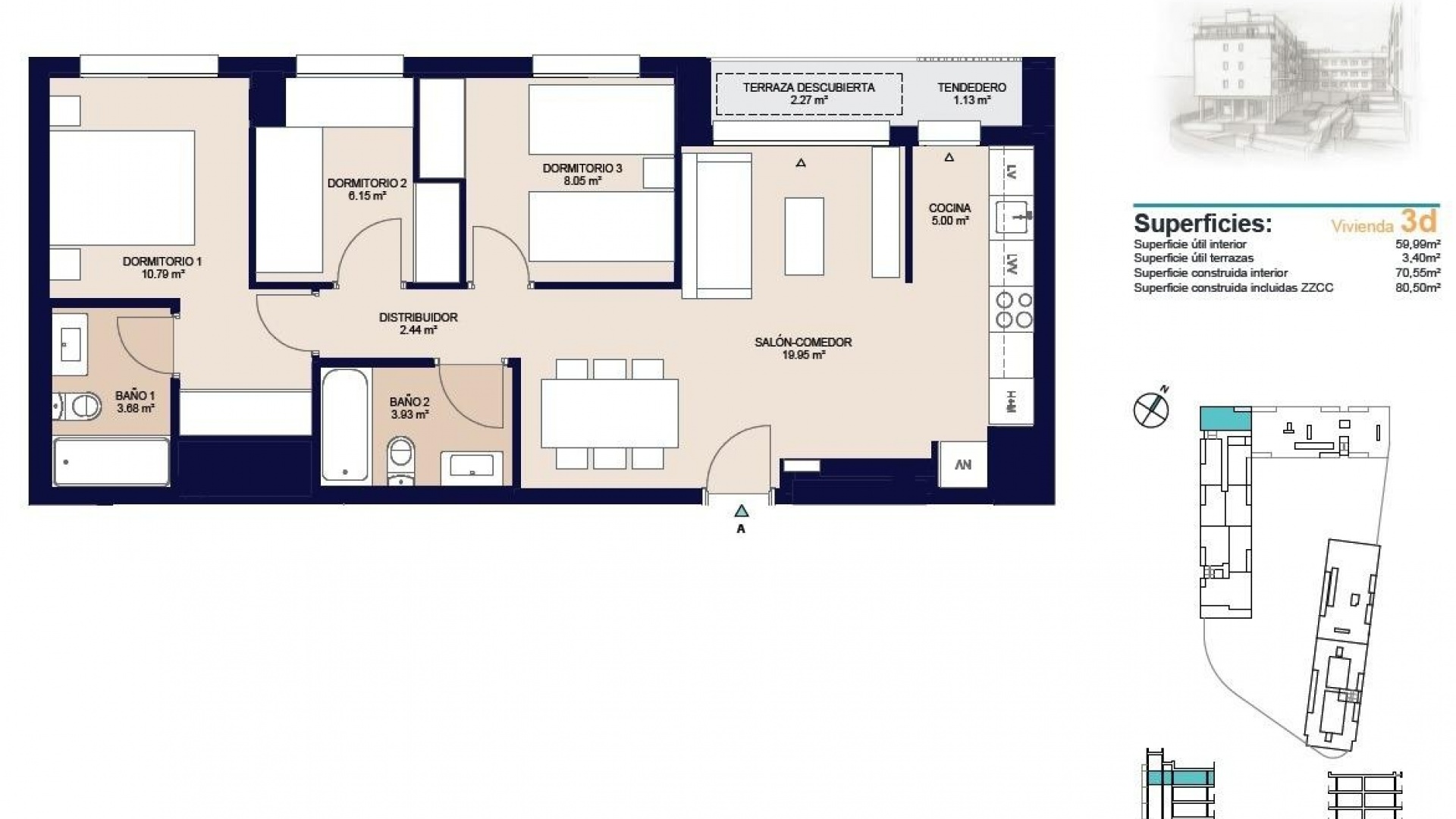 Nieuw gebouw - Appartement - Alicante - San Agustín
