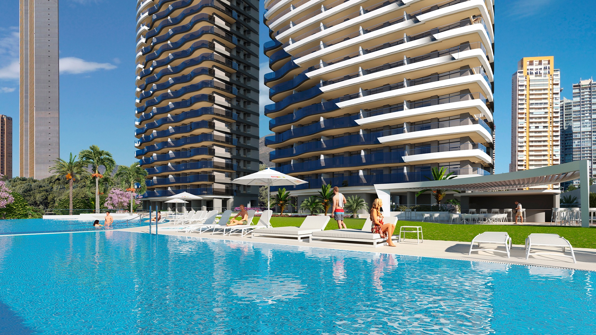 Nieuw gebouw - Appartement - Benidorm - Res. Sunset Sailors