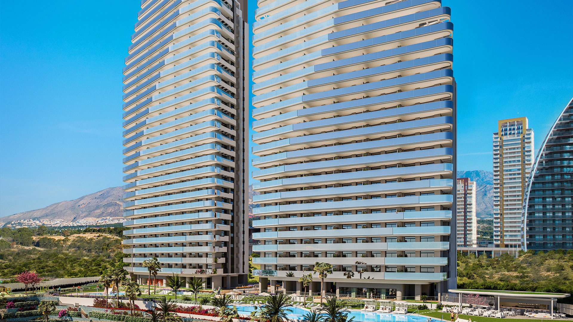 Nieuw gebouw - Appartement - Benidorm - Sunset Cliffs