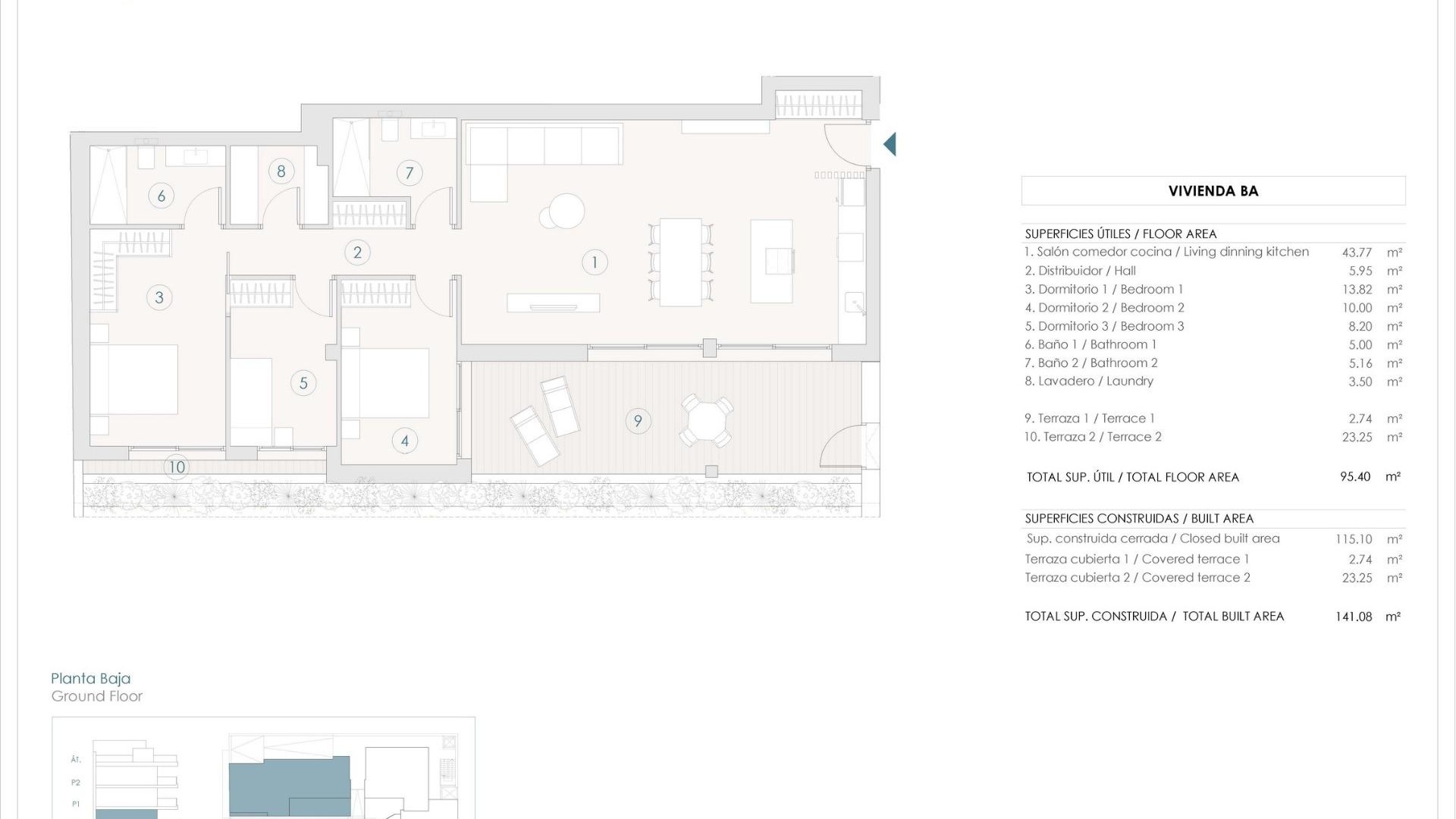 Nieuw gebouw - Appartement - Benijofar - Pueblo