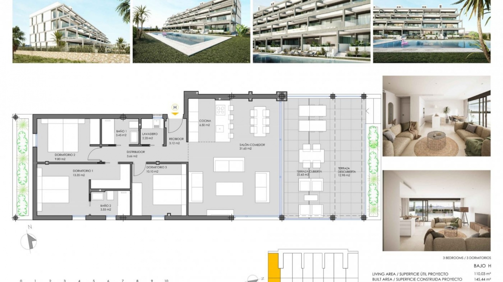 Nieuw gebouw - Appartement - Cartagena - Mar De Cristal