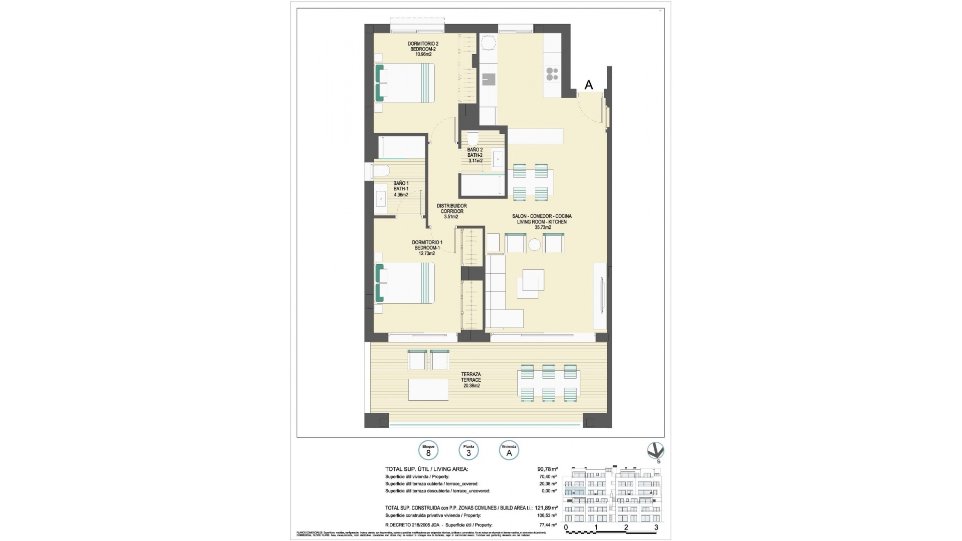 Nieuw gebouw - Appartement - Casares - Buenas Noches