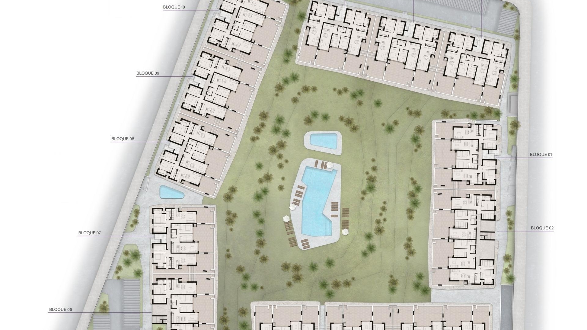 Nieuw gebouw - Appartement - Ciudad Quesada - Lo Marabu