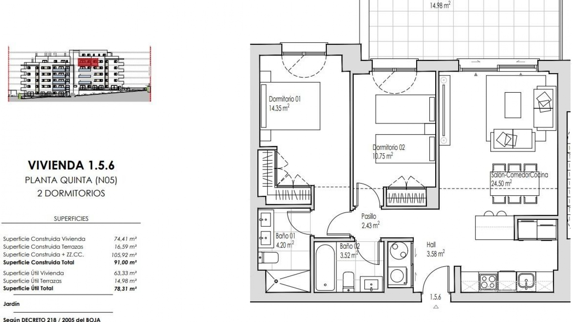 Nieuw gebouw - Appartement - Estepona - Las Mesas