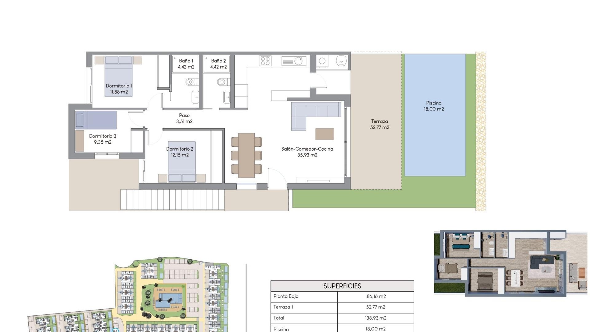 Nieuw gebouw - Appartement - Finestrat - Finestrat Hills