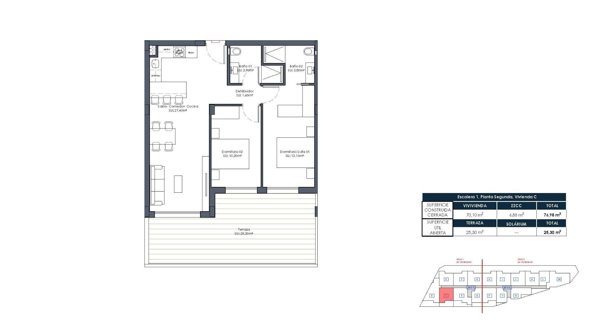 Nieuw gebouw - Appartement - Formentera del Segura - Pueblo