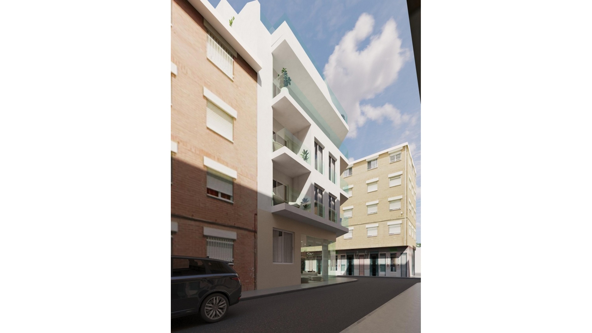 Nieuw gebouw - Appartement - Guardamar del Segura - Centro