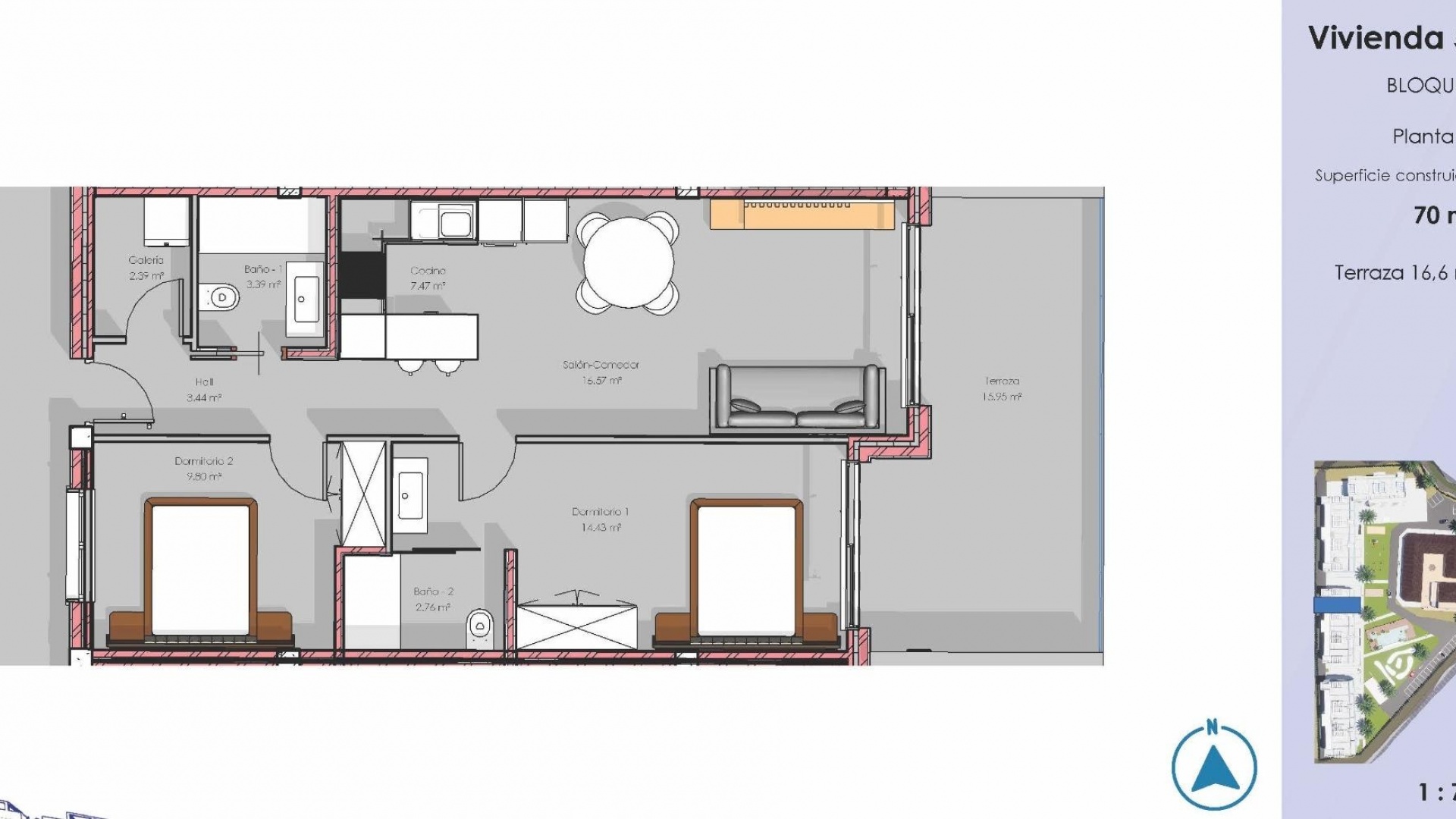Nieuw gebouw - Appartement - Guardamar del Segura - El Raso