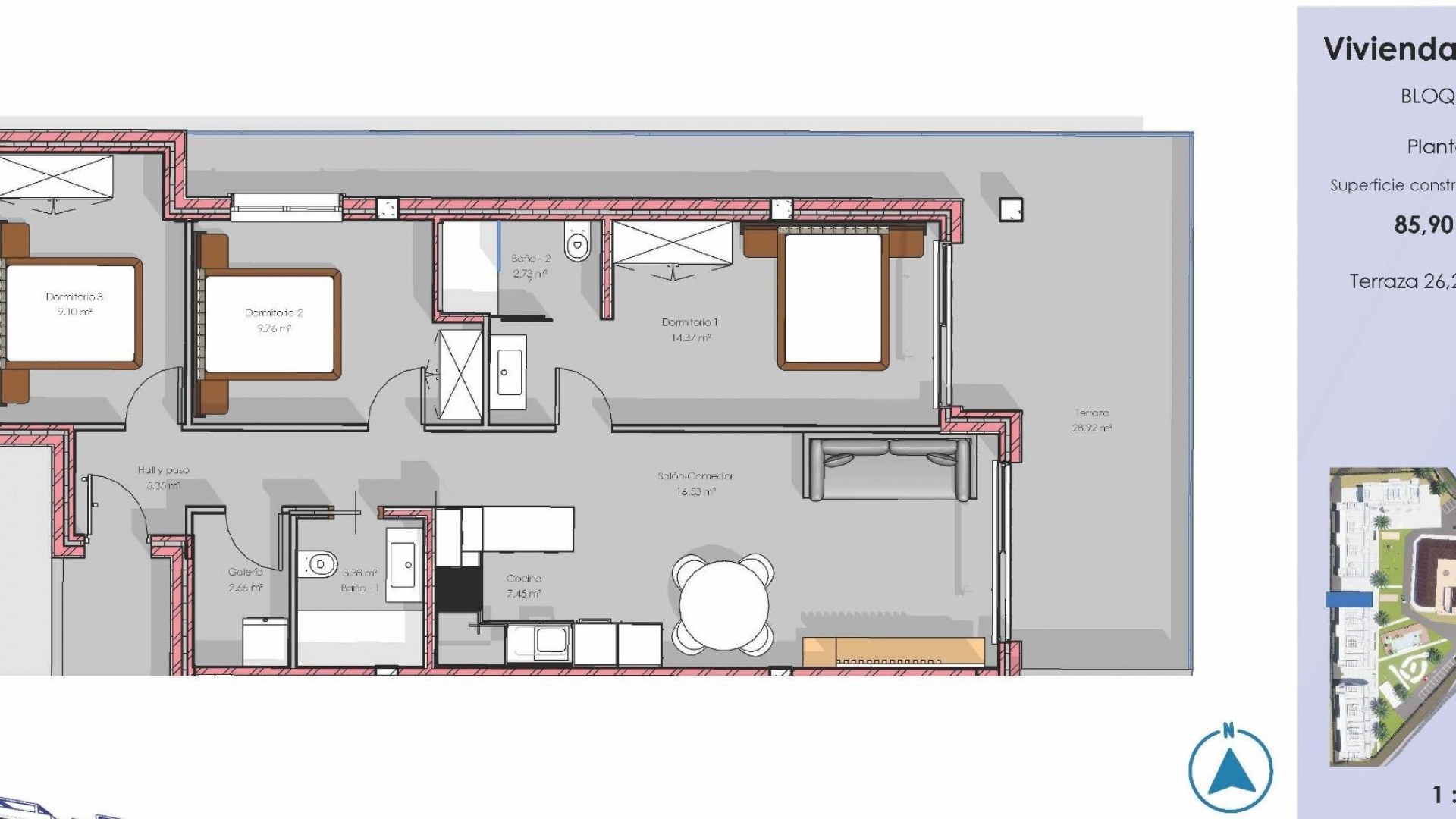 Nieuw gebouw - Appartement - Guardamar del Segura - El Raso