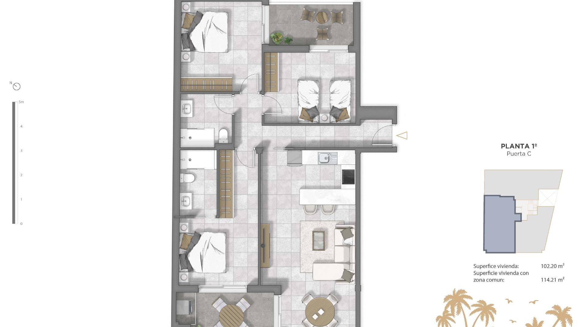 Nieuw gebouw - Appartement - Guardamar del Segura - Pueblo