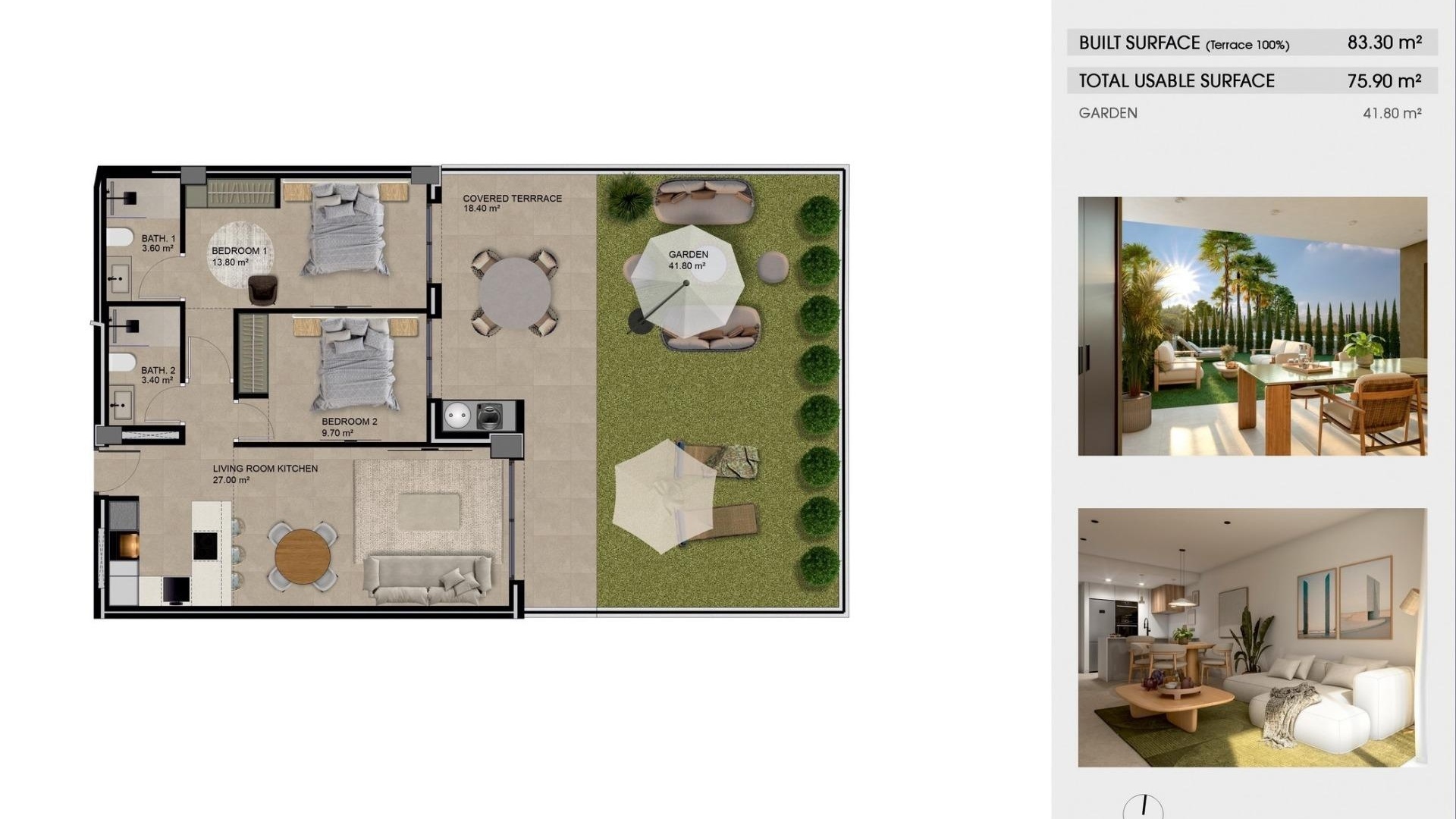Nieuw gebouw - Appartement - Guardamar del Segura - Puerto