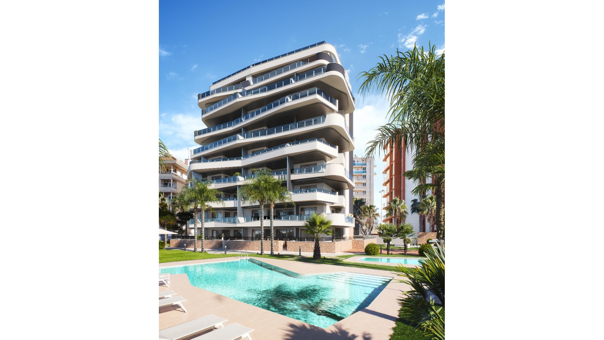 Nieuw gebouw - Appartement - Guardamar del Segura - Res. Amancer Deluxe Las Dunas