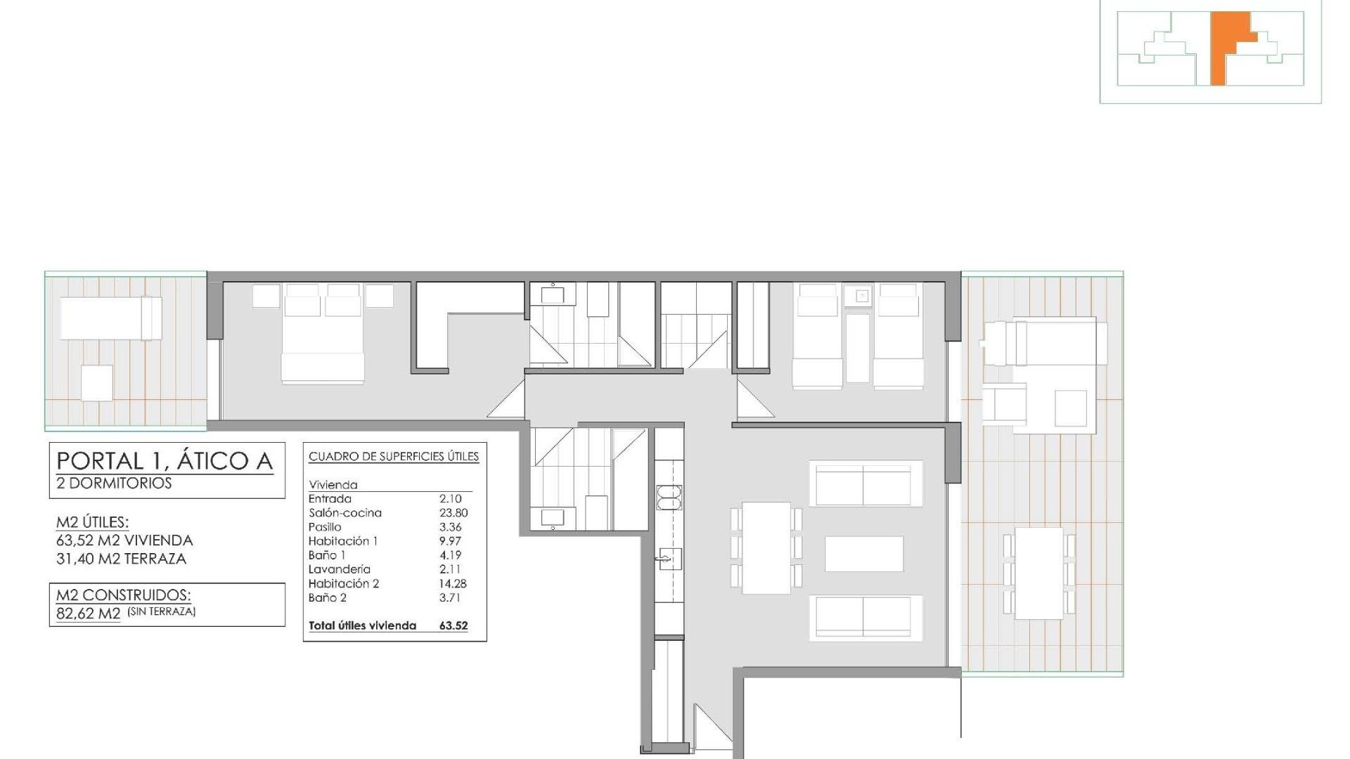 Nieuw gebouw - Appartement - Javea - Pueblo